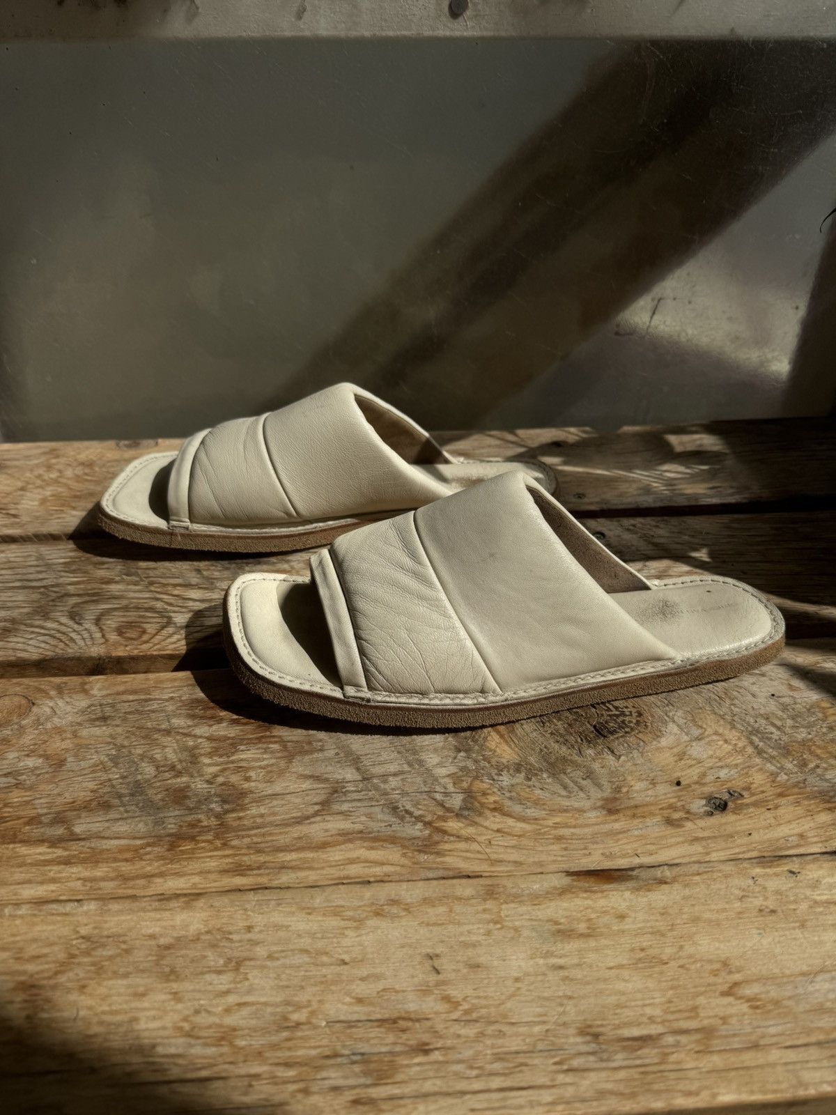 Dries Van Noten Off white slip on sandal Size US 11 / EU 44 - 1 Thumbnail