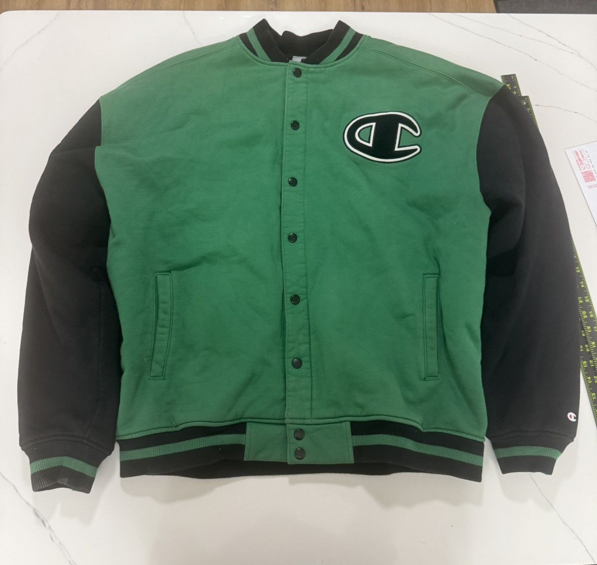 Champion Champion varsity jacket in green and black Size US XXL / EU 58 / 5 - 1 Thumbnail