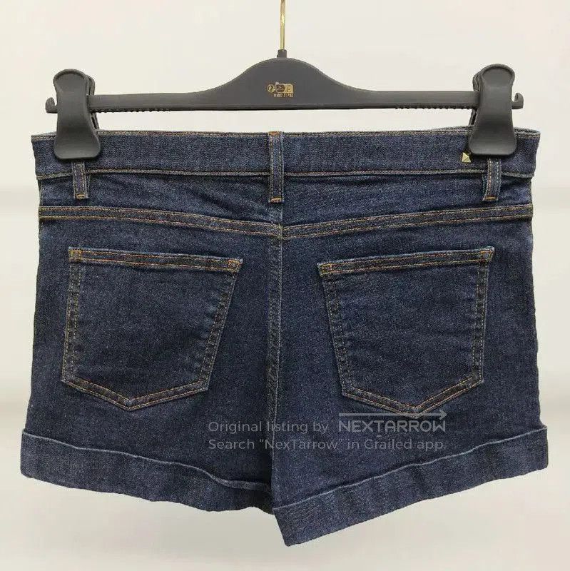 Valentino Valentino Blue Women's Denim Shorts . Size 28" / US 6 / IT 42 - 2 Thumbnail