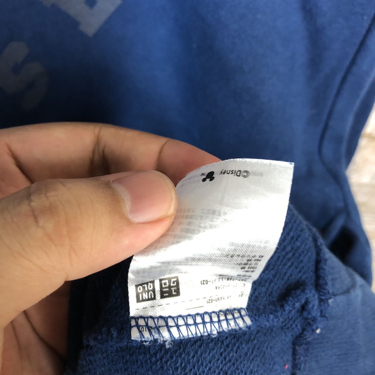 Disney × Mickey Mouse Disney Mickey Mouse Blue Sweatshirt #A400 Size L / US 10 / IT 46 - 11 Thumbnail