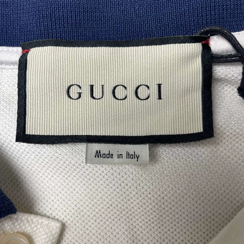 Gucci Gucci Interlocking Logo collar short-sleeved polo shirt 250 Size US L / EU 52-54 / 3 - 3 Thumbnail