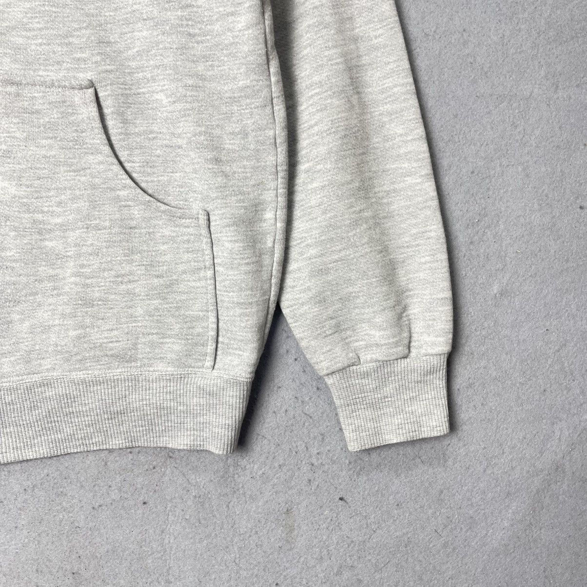 Japanese Brand Vintage B.V.D Minimal Zip Hoodie Heather Grey Size US S / EU 44-46 / 1 - 4 Thumbnail