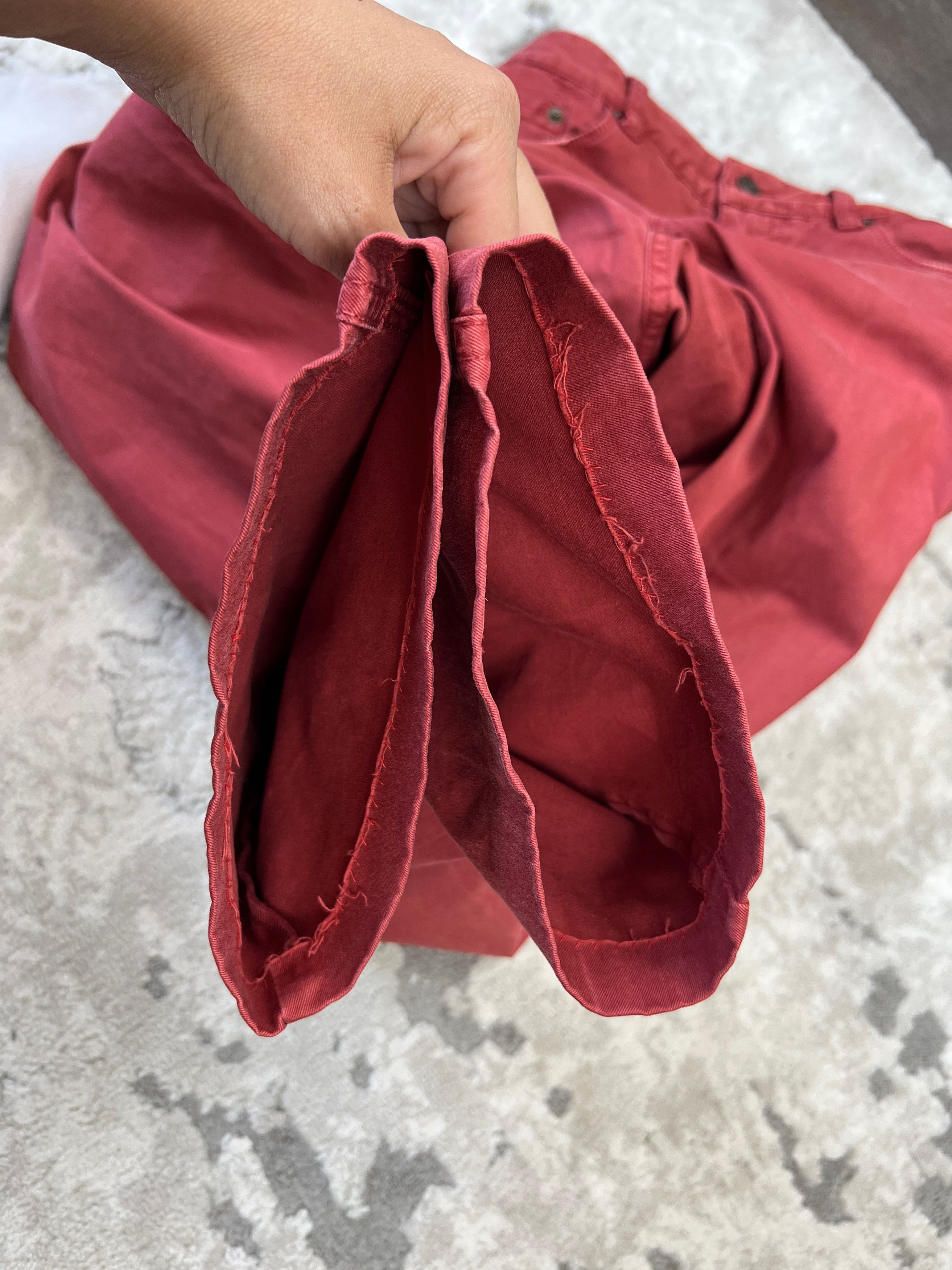Polo Ralph Lauren × Ralph Lauren Polo Ralph Lauren Straight Burgundy Italian Fabrics Pants 34 Size US 34 / EU 50 - 13 Thumbnail