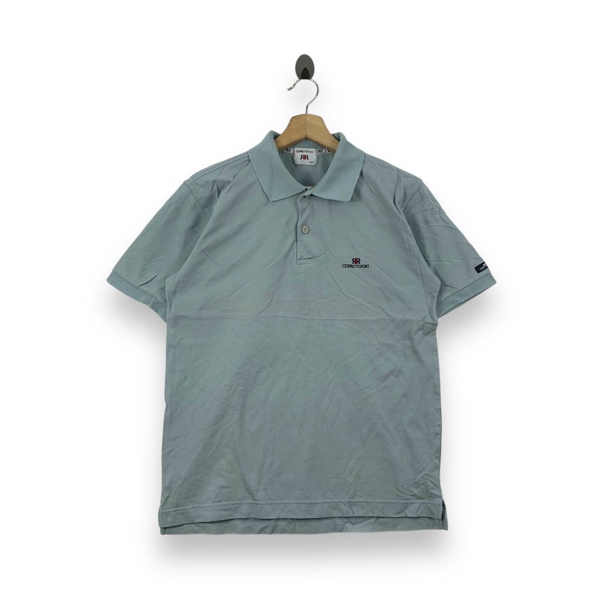 Cerruti 1881 Vintage NINO CERRUTI ITALY Sport Collection Polo Tee Shirt Size US M / EU 48-50 / 2 - 1 Thumbnail