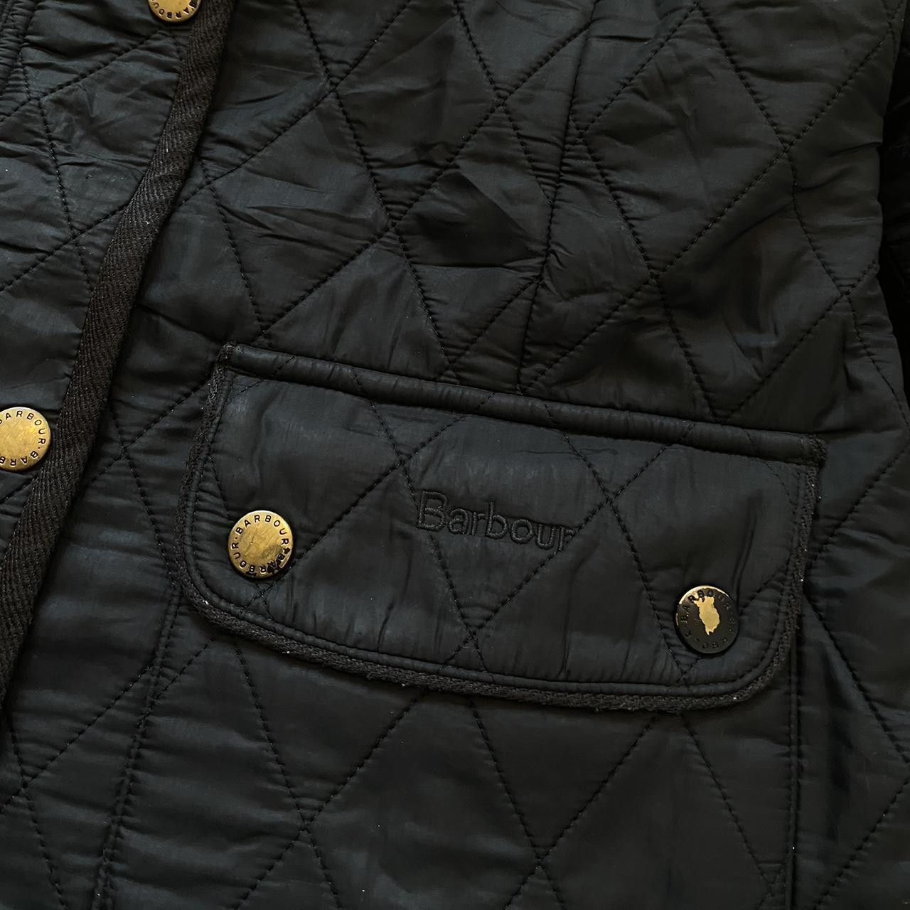 Barbour Navy Barbour quilted jacket with a quilted pattern Size US M / EU 48-50 / 2 - 3 Thumbnail