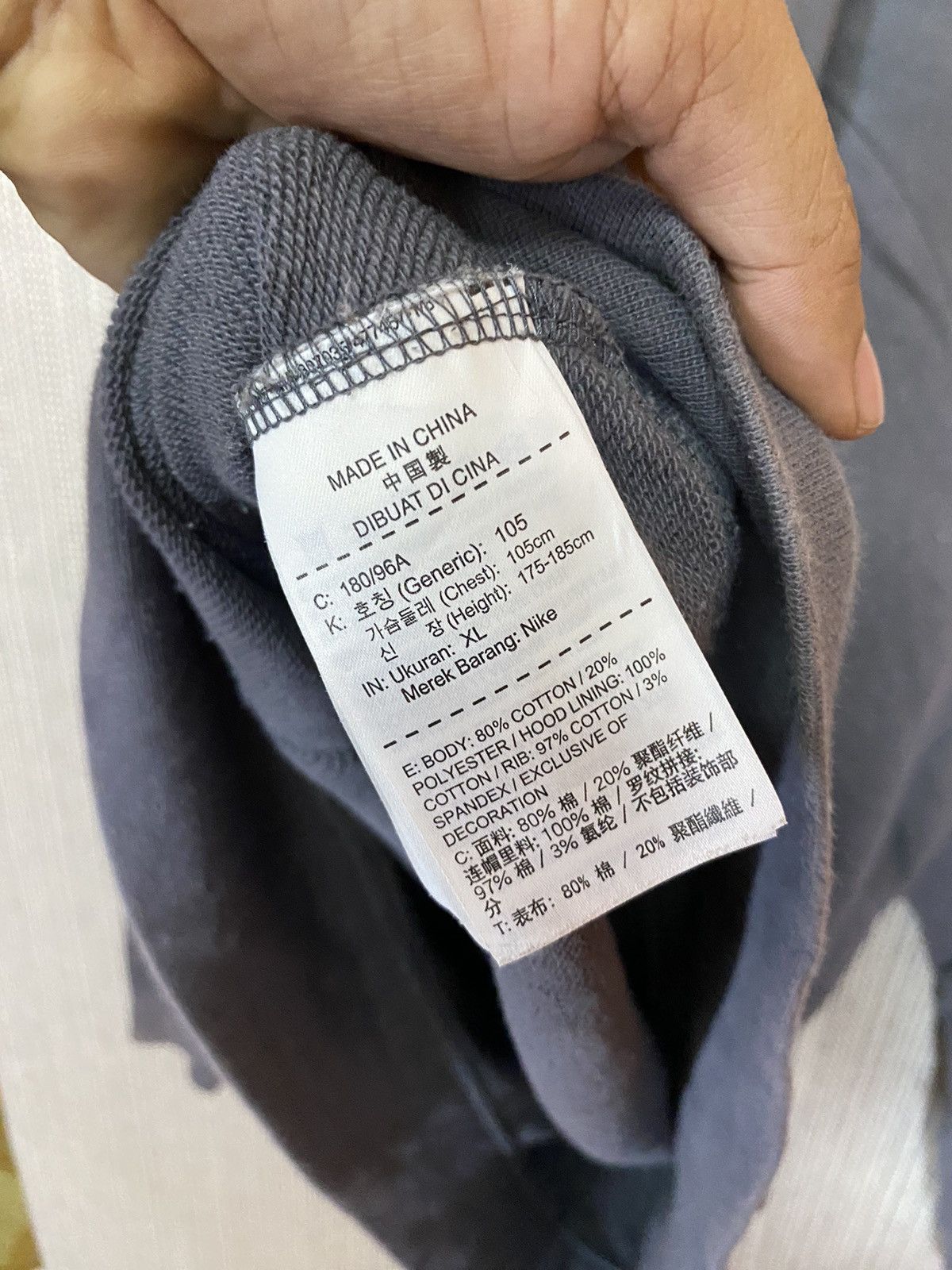 Nike ‼️NIKE SB SPLIT COLOUR hoodie pull over back hit‼️ Size US XL / EU 56 / 4 - 5 Thumbnail