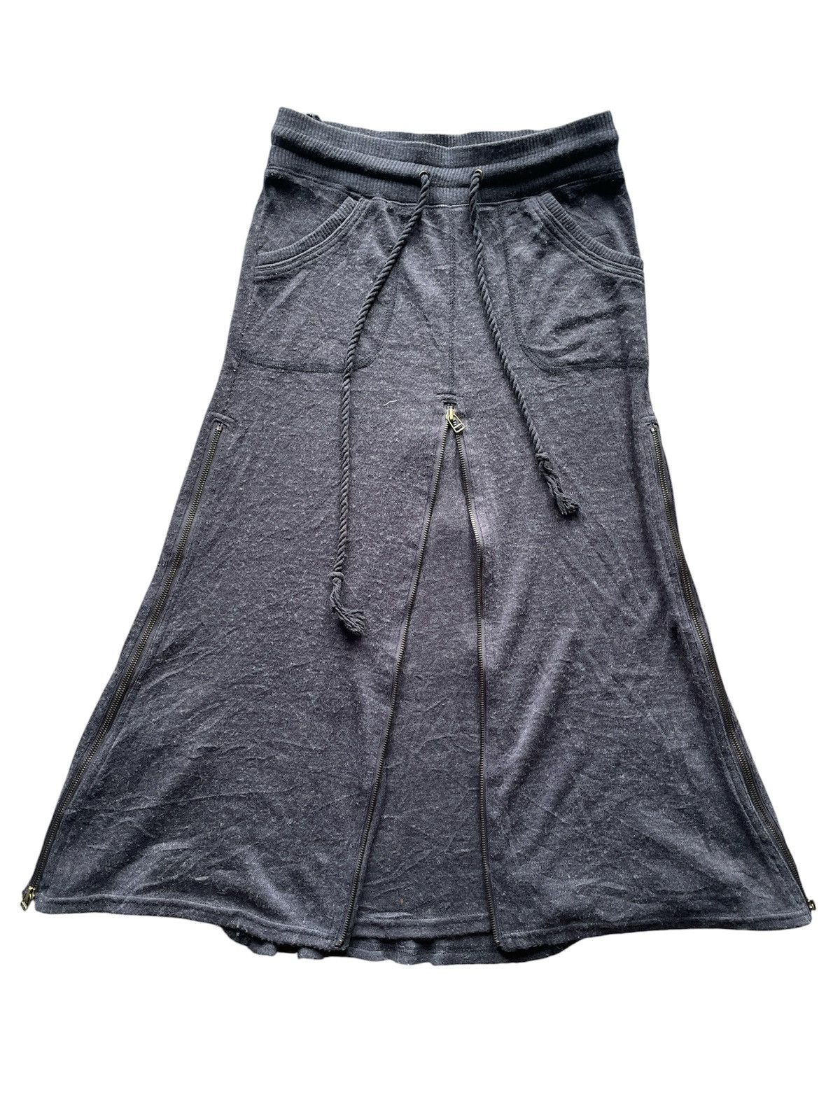 GOA Vintage GOA Punk Skirt Military Size 29" - 1 Thumbnail