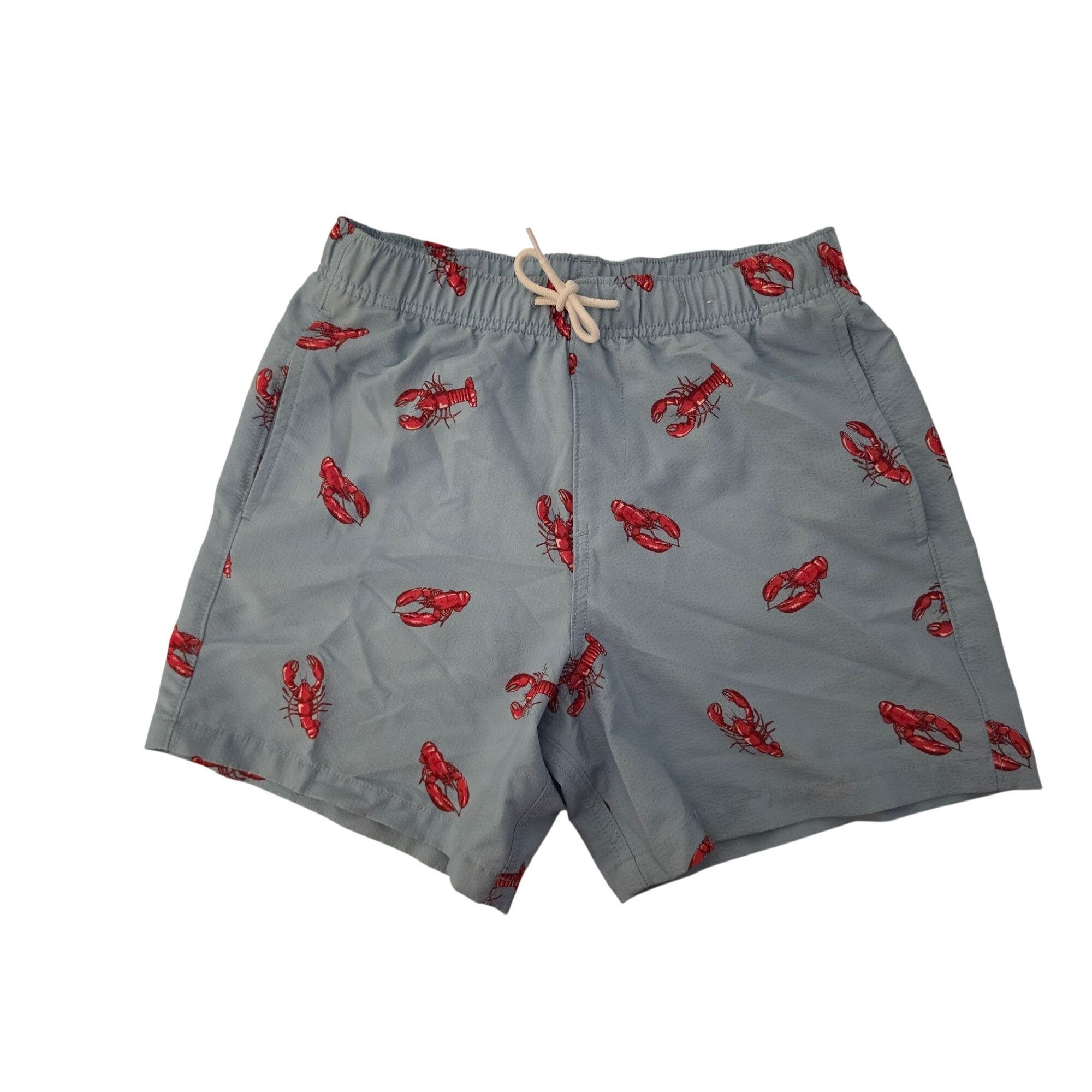 Hollister Hollister Lobster Swim Trunks Mens Small Blue Red Print Line Size US 28 / EU 44 - 2 Thumbnail