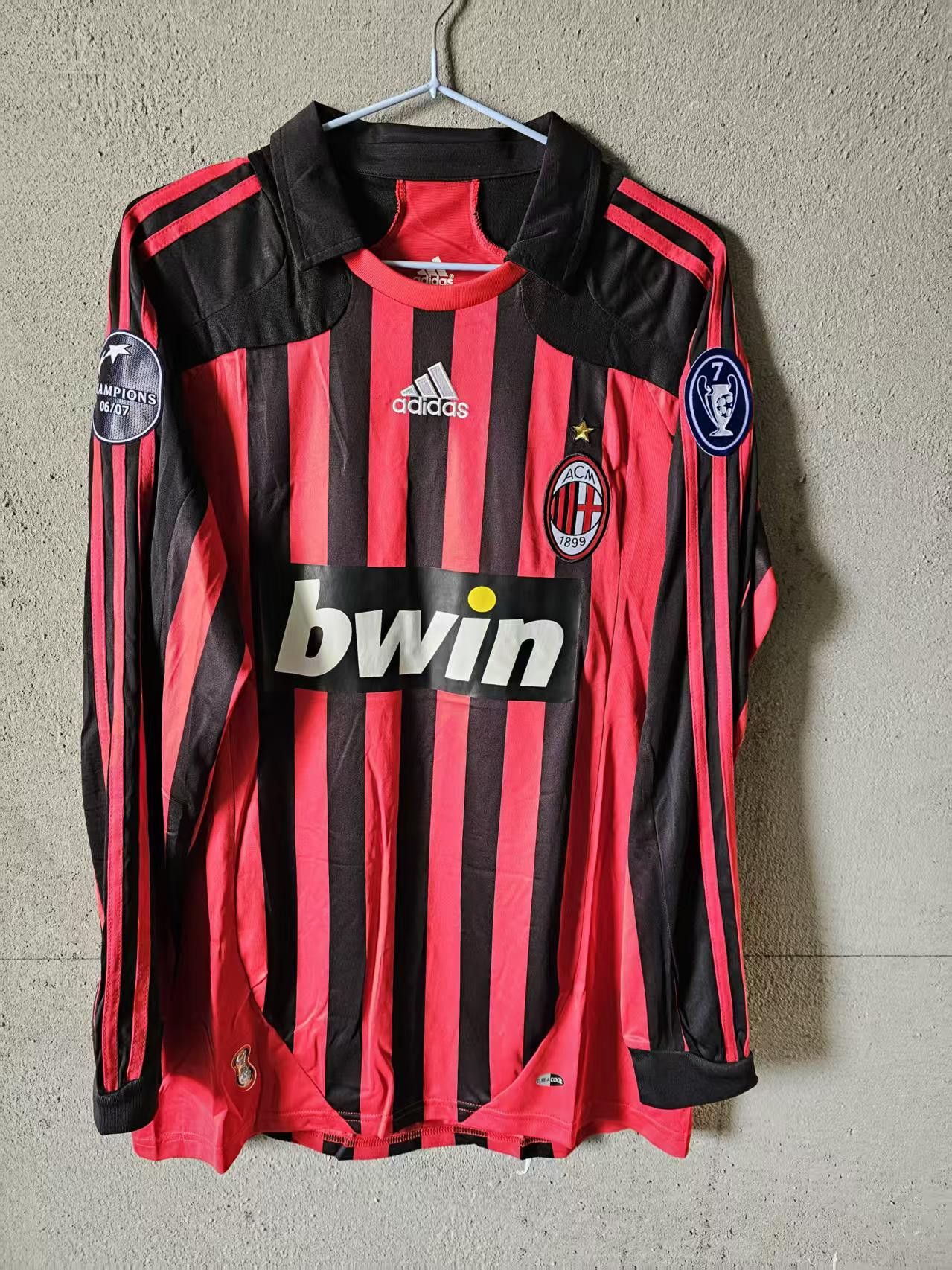 Other Vintage AC Milan #22 Kaka Jersey Longsleeve Size US L / EU 52-54 / 3 - 2 Thumbnail