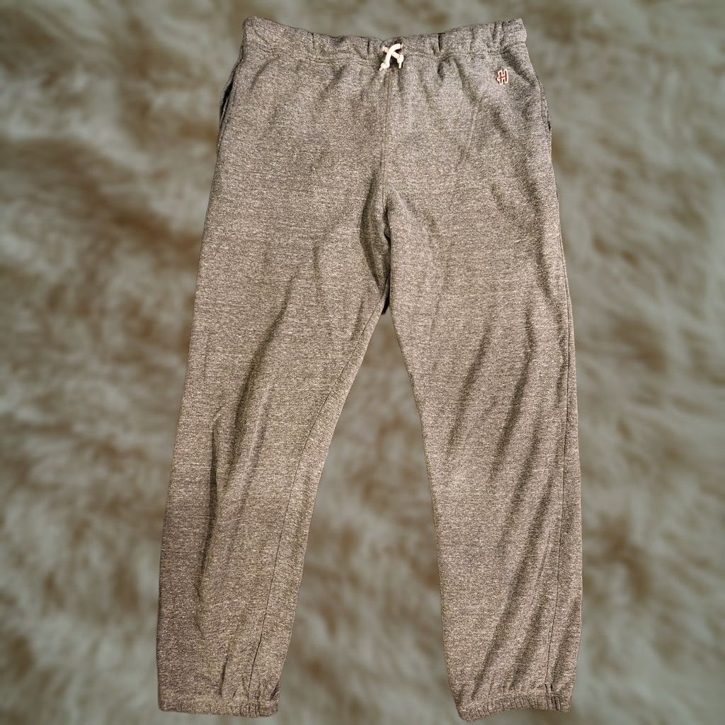 Vintage Homage Jogger Sweatpants Gray Size S Drawstring Fleece Made in USA Women Regular) Size 28" / US 6 / IT 42 - 1 Thumbnail