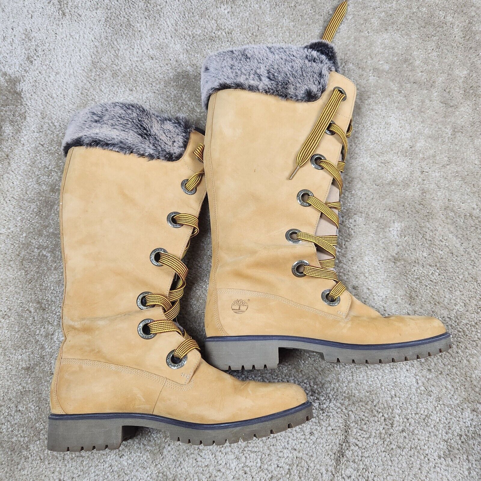 Timberland Timberland 91335 Mirney Knee High Wheat Boots 11 M Size US 11 / IT 41 - 1 Thumbnail