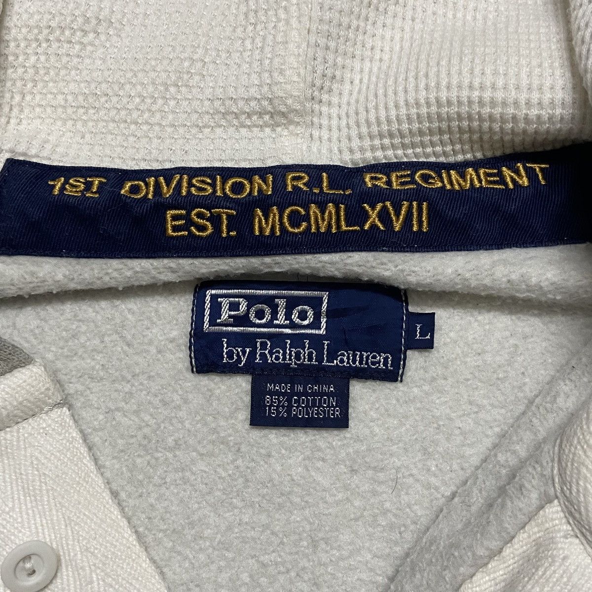 Polo Ralph Lauren Polo Ralph Lauren 1st Division R.L Regiment Hoodie Size US L / EU 52-54 / 3 - 6 Thumbnail