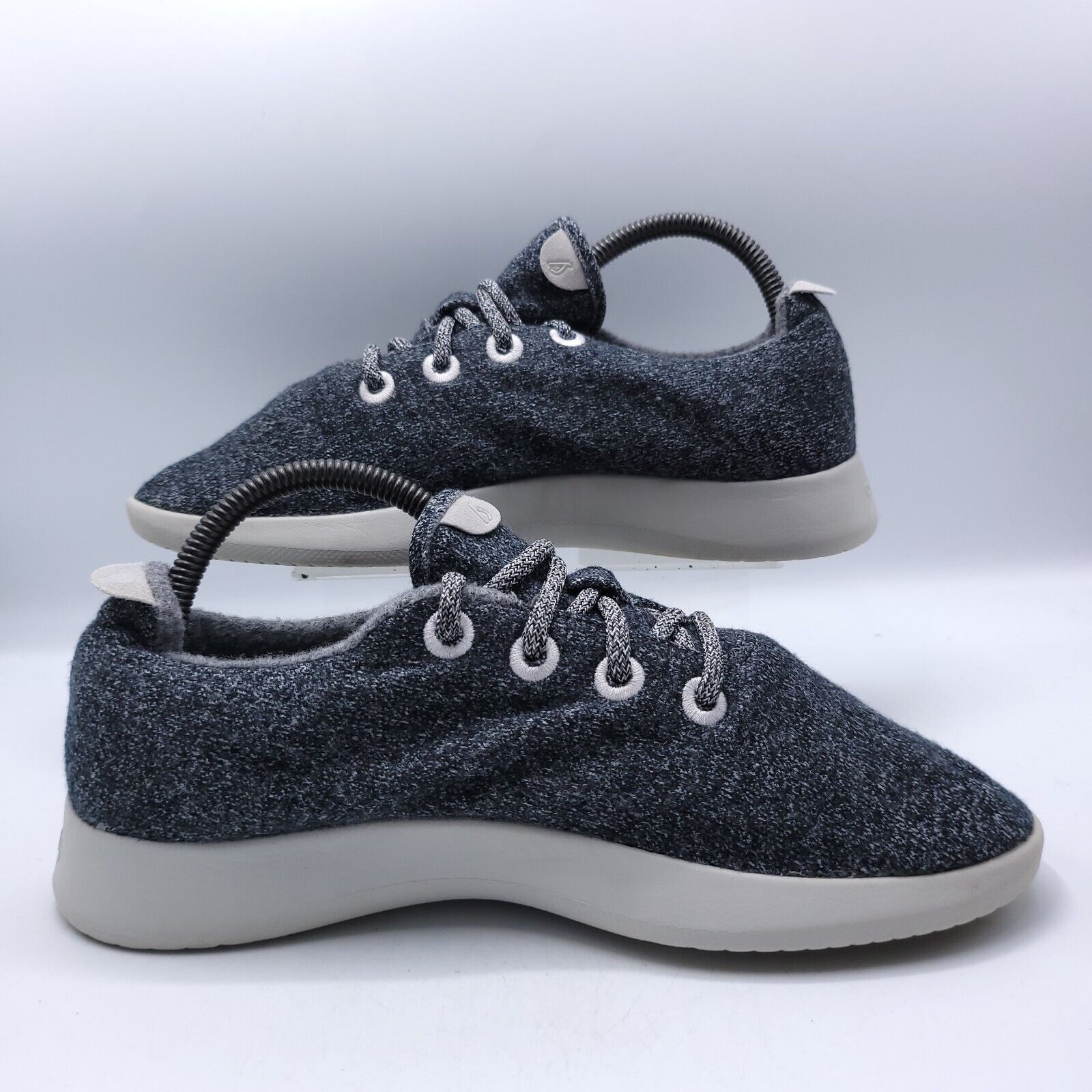 Allbirds Allbirds Wool Runner Athletic Shoe Womens Size 9 Black White Size US 9 / IT 39 - 6 Thumbnail