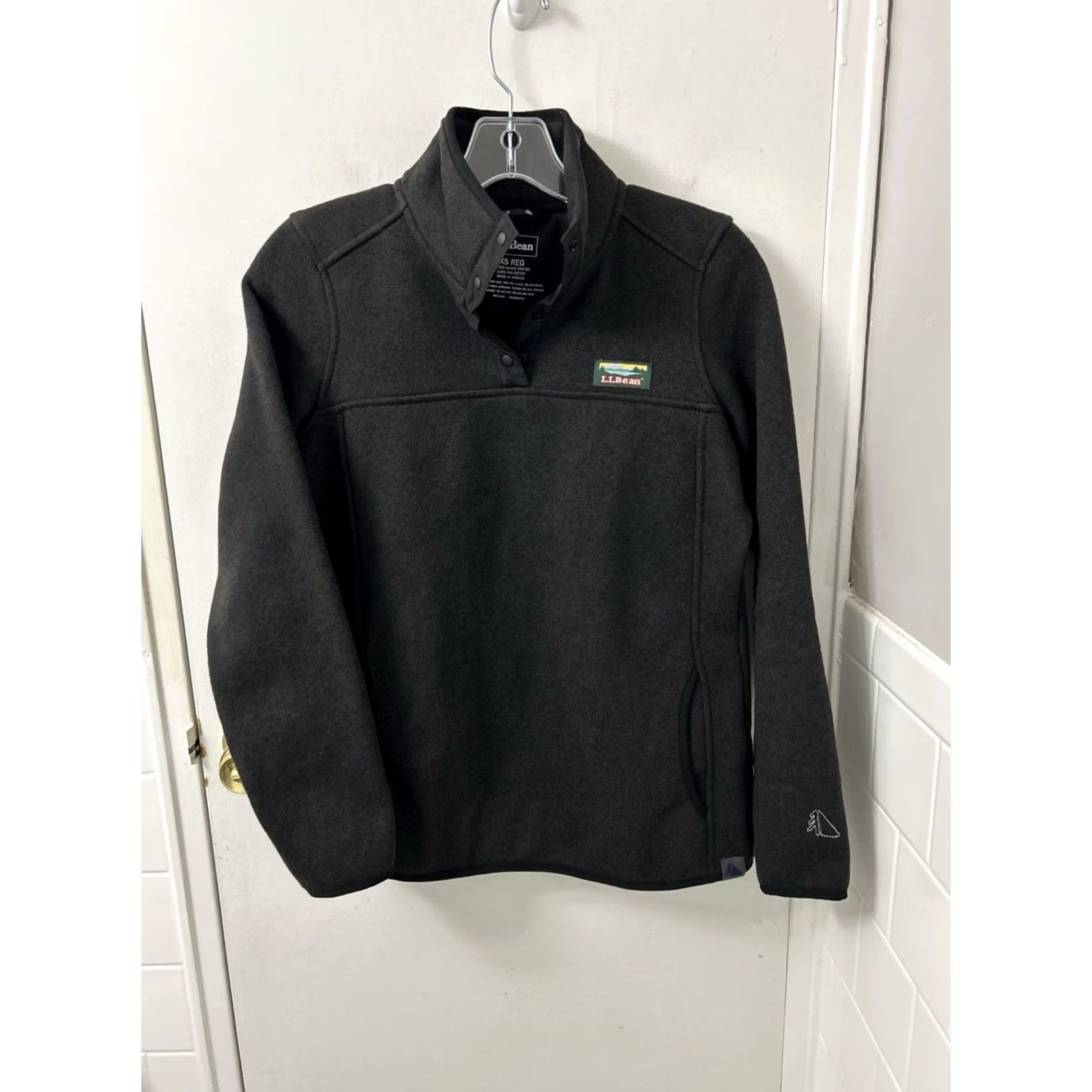 Vintage VINTAGE LL Bean Sweater Fleece Pullover Womens XS Black Jacket Long Sleeve 292726 Size XS / US 0-2 / IT 36-38 - 2 Thumbnail