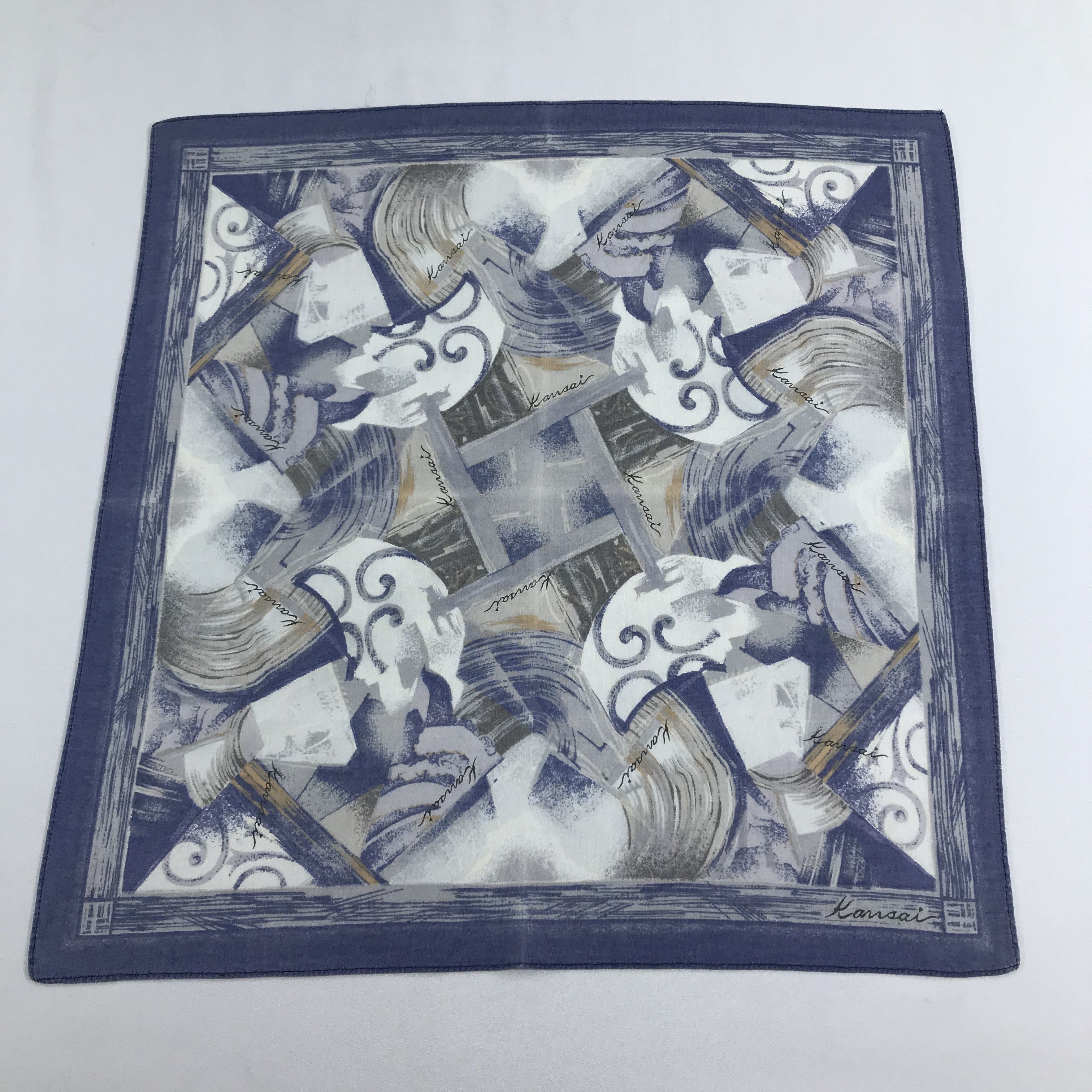 Kansai Yamamoto Kansai Handkerchief Neckerchief Bandana H1196 Size ONE SIZE - 1 Thumbnail