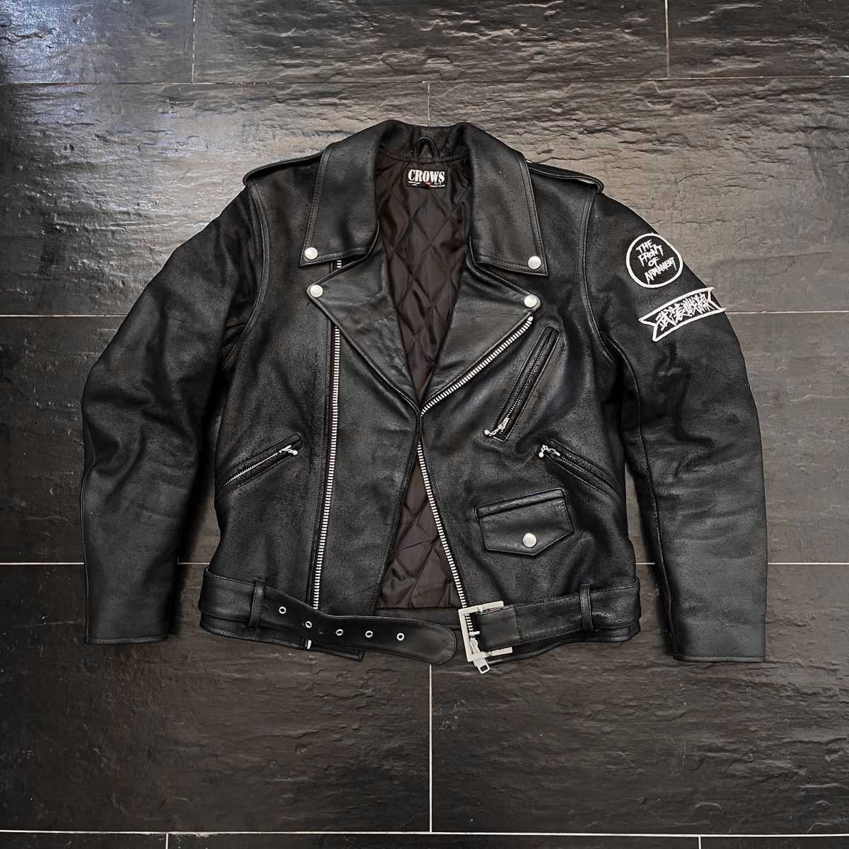 Japanese Brand TFOA LEATHER JACKET TAKUMI 7th GENERATION Size US S / EU 44-46 / 1 - 9 Thumbnail