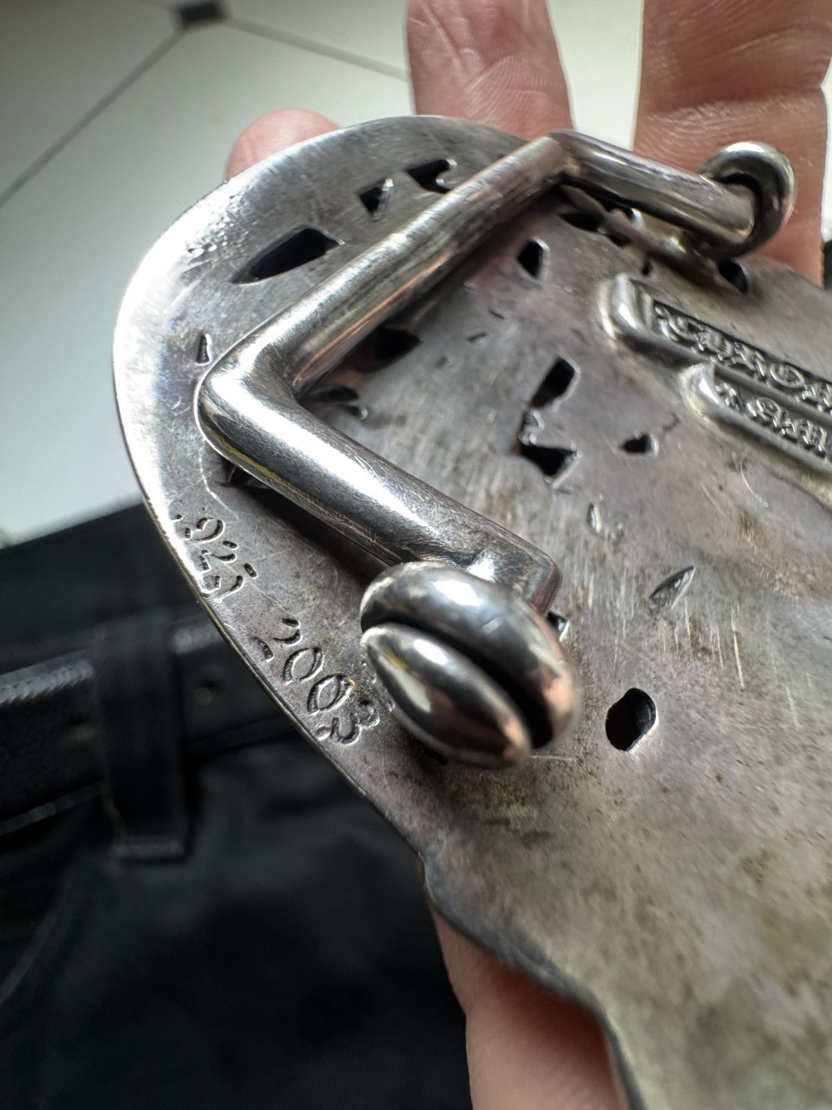Chrome Hearts Chrome Hearts Cemetery Buckle 1.5 inch Size ONE SIZE - 5 Thumbnail
