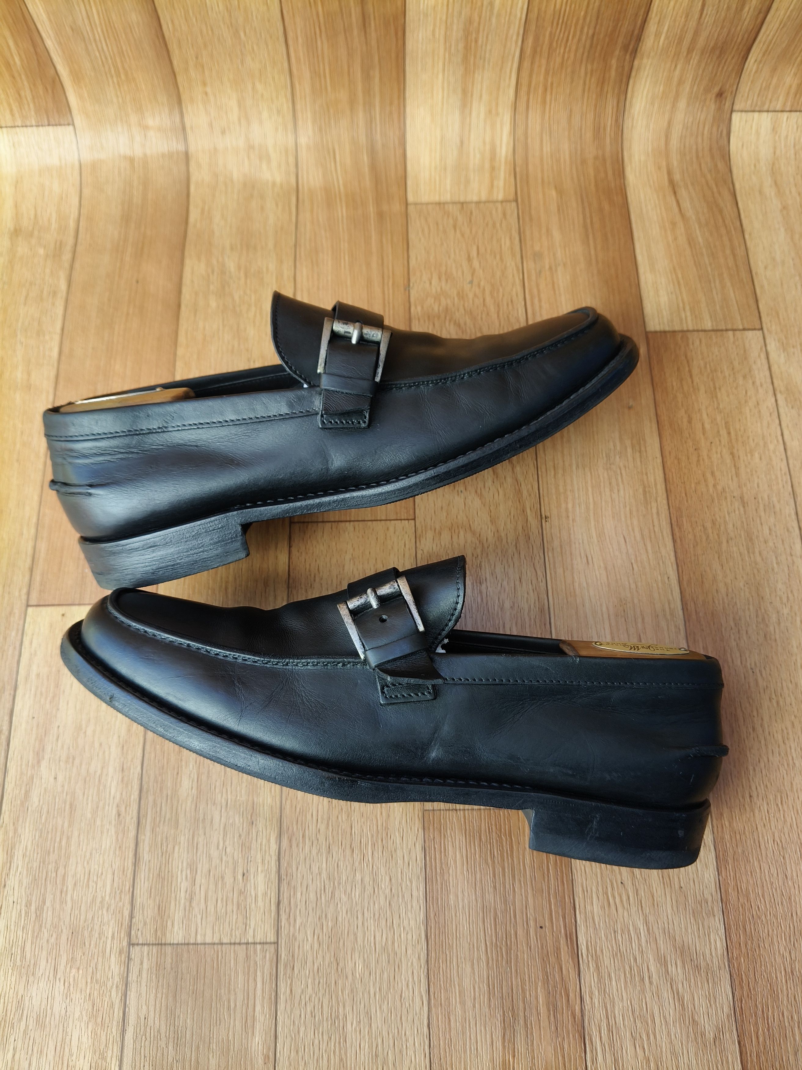 Prada Prada buckle strap derby Size US 8 / EU 41 - 14 Thumbnail