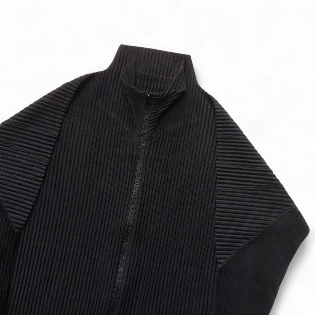 Homme Plisse Issey Miyake Homme plisse jacket double zipper by issey miyake Size US L / EU 52-54 / 3 - 2 Thumbnail