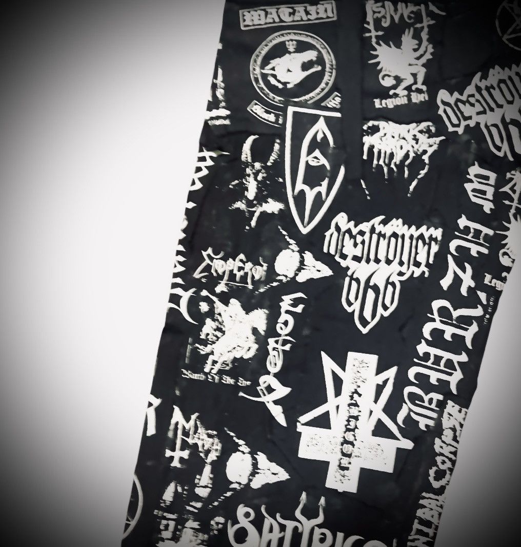 Band Tees × Other Heavy Metal Custom Shorts Pants Size US 31 - 7 Thumbnail