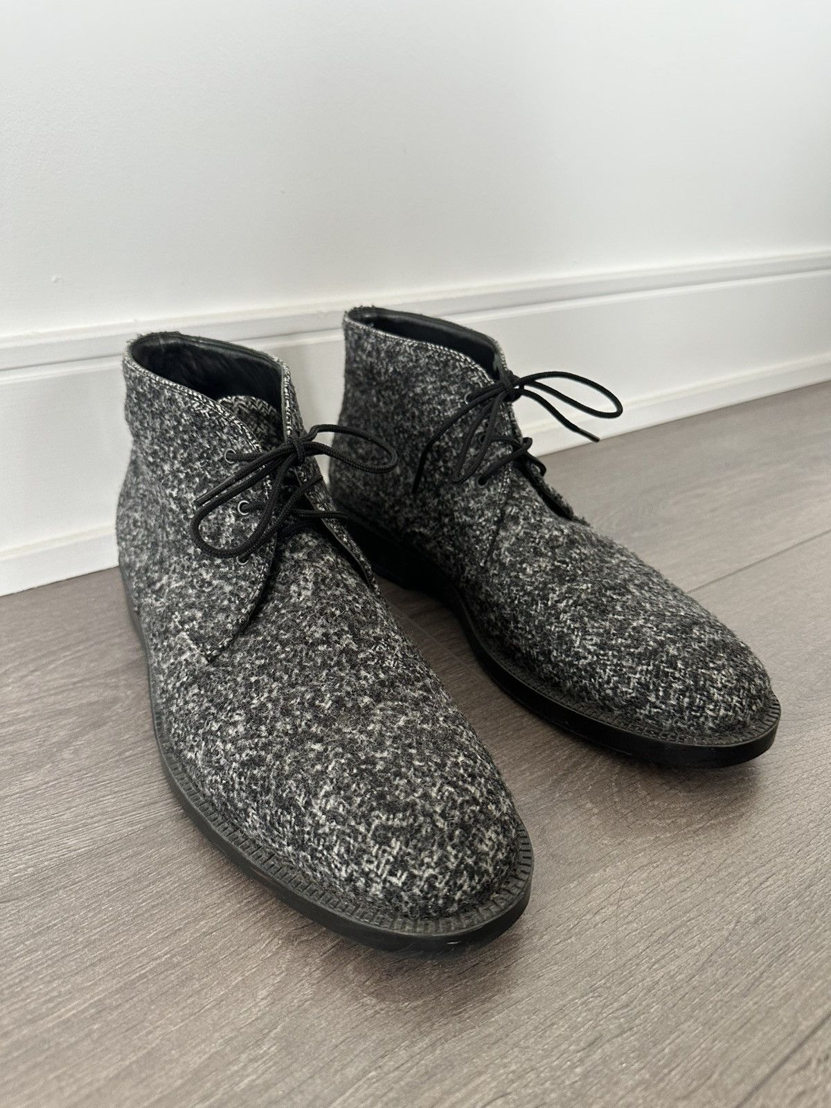 Kenzo Flecked Wool Chukkas Size US 9 / EU 42 - 1 Thumbnail