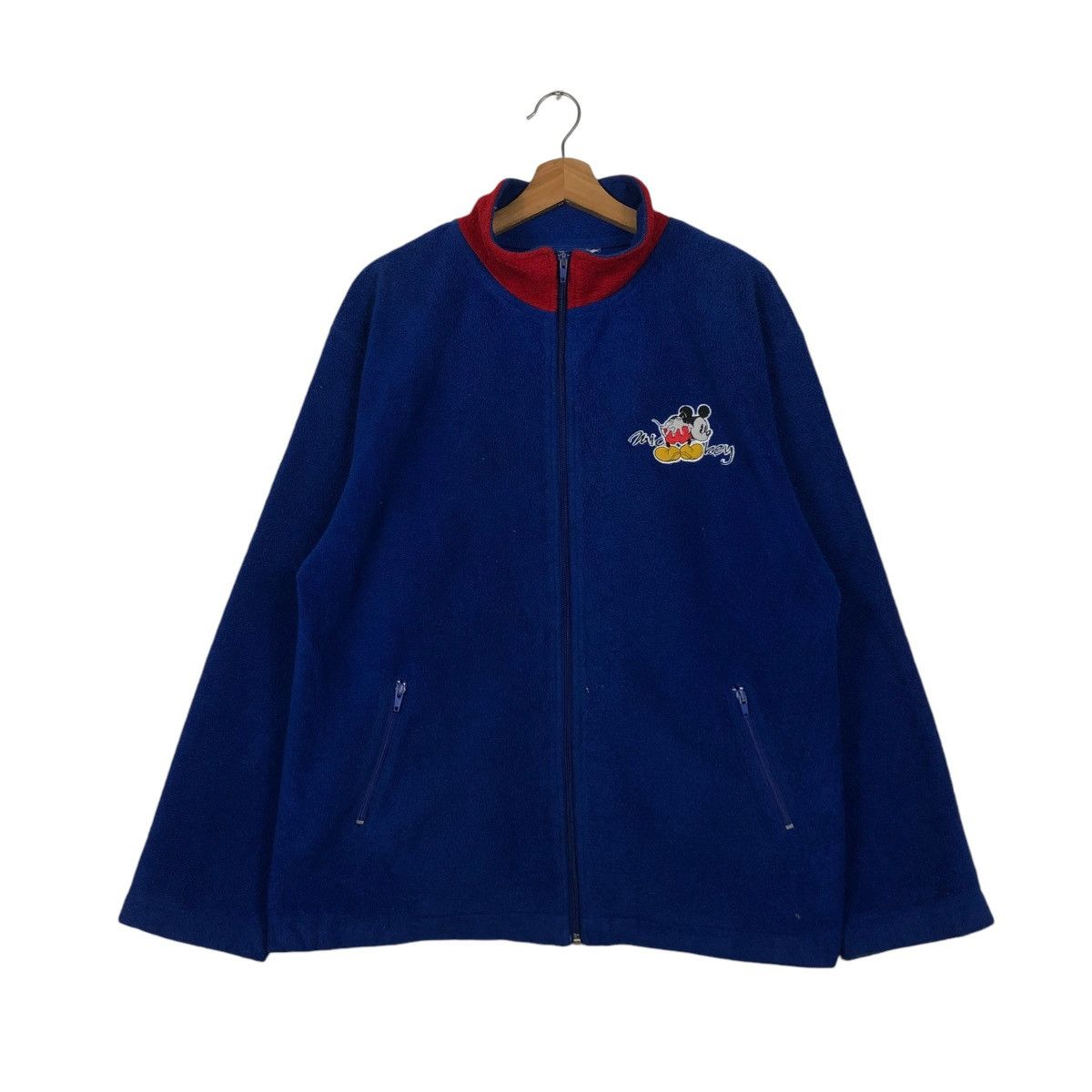 Cartoon Network 🔥VINTAGE FLEECE ZIPPER JACKET DISNEY MICKEY MOUSE Size US M / EU 48-50 / 2 - 3 Thumbnail