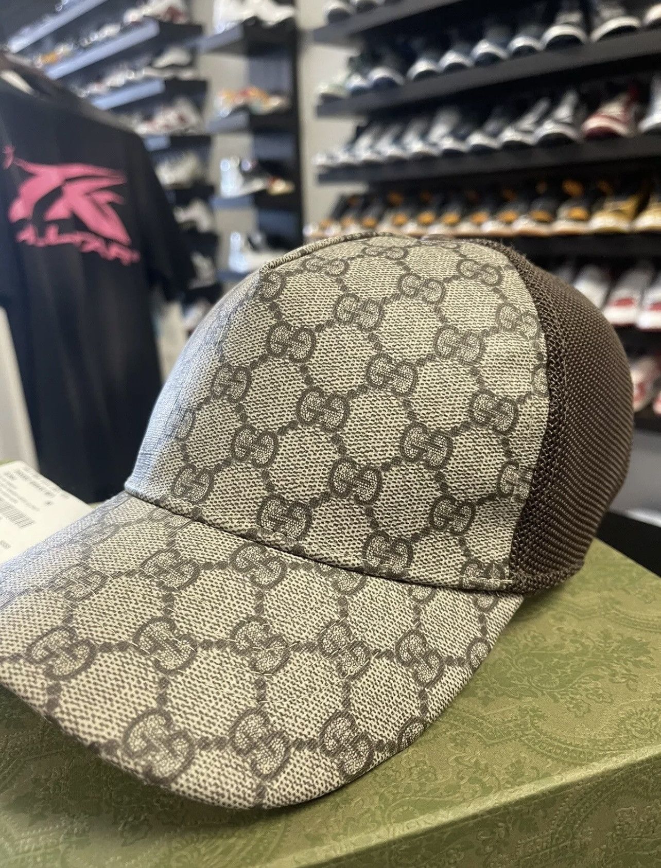 Gucci Size M - Gucci GG Baseball Cap Supreme Web Stripes Unisex Size ONE SIZE - 7 Thumbnail