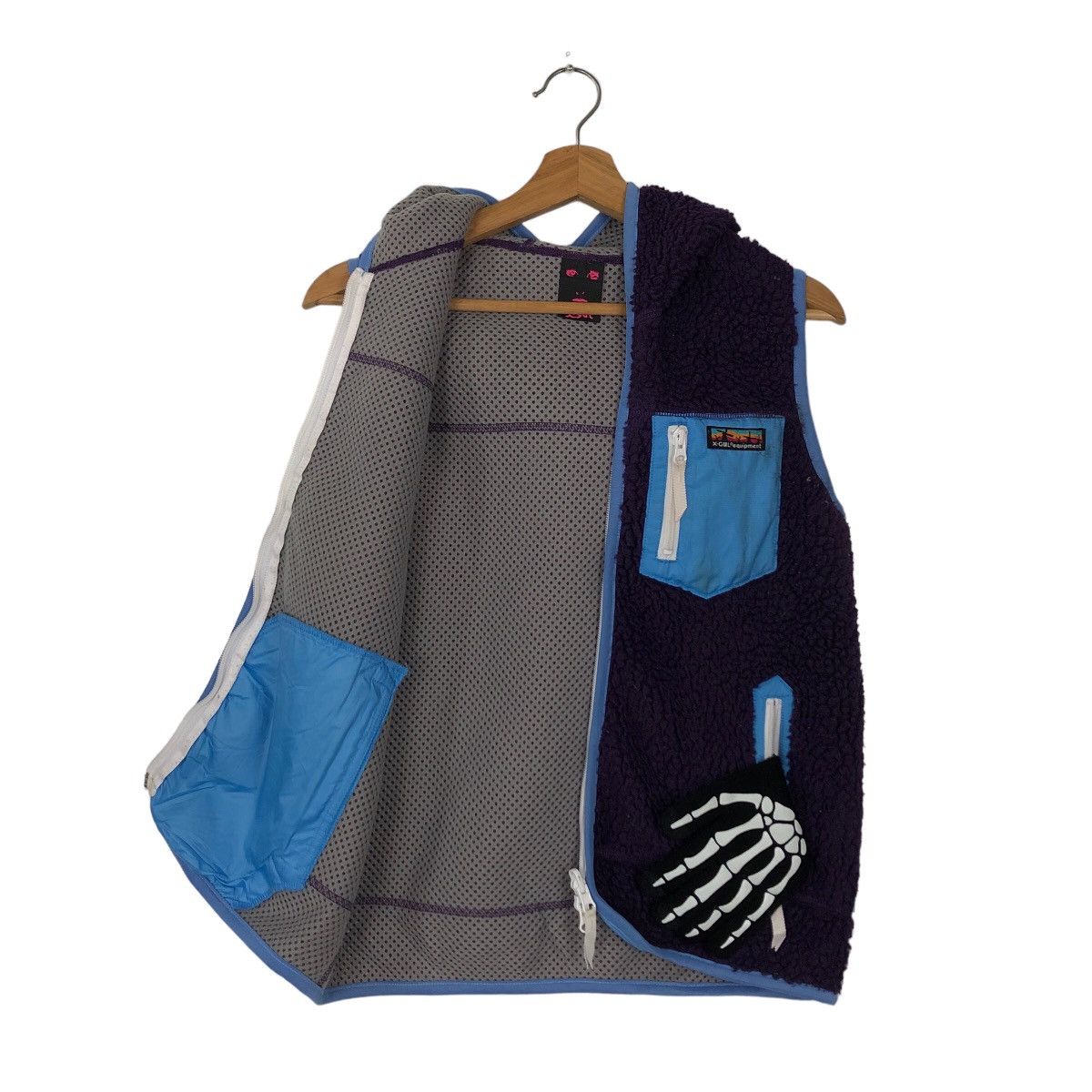 Japanese Brand 🔥RARE VEST X-GIRL JAPAN FLEECE HYSTERIC GLAMOUR Size US M / EU 48-50 / 2 - 9 Thumbnail