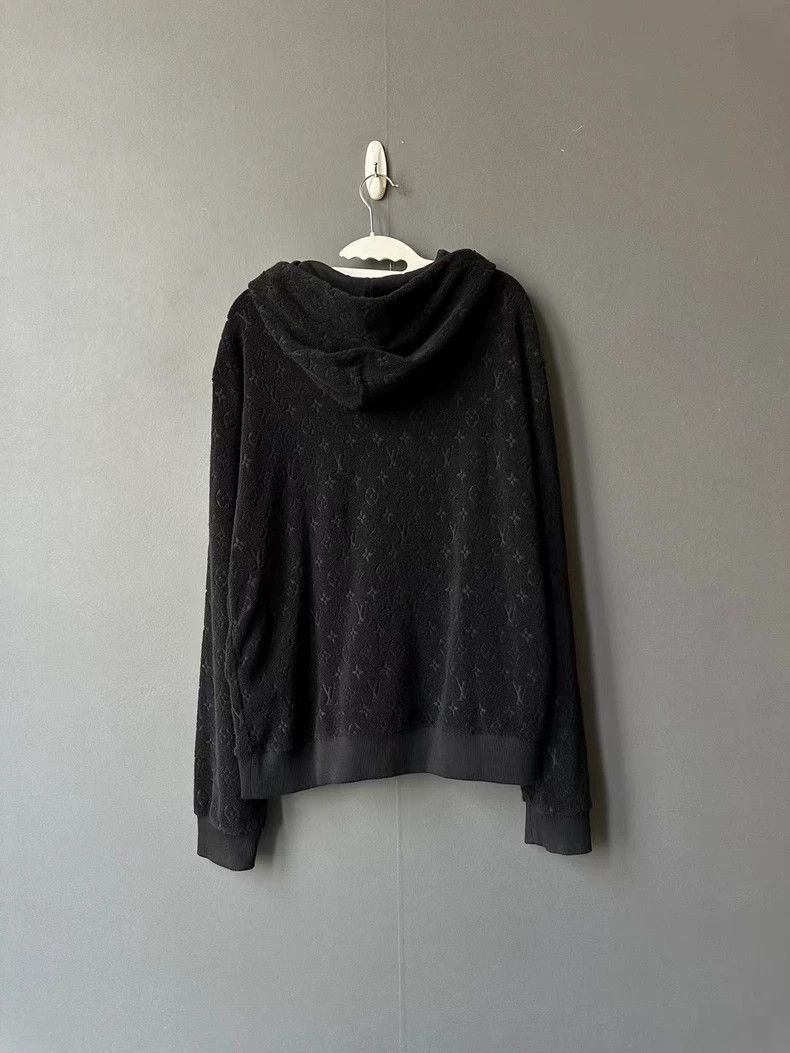 Louis Vuitton Louis Vuitton Black Full Zipper Towel Zipper Jacket 2501-Ne Size US S / EU 44-46 / 1 - 2 Thumbnail