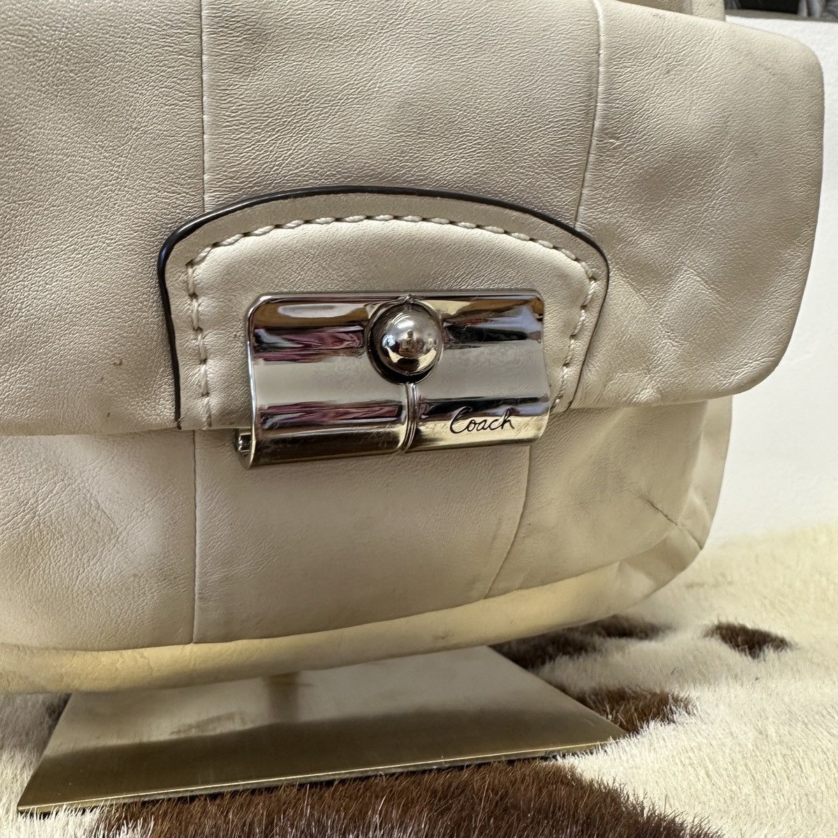 Coach Coach vintage white shoulder bag Size ONE SIZE - 5 Thumbnail