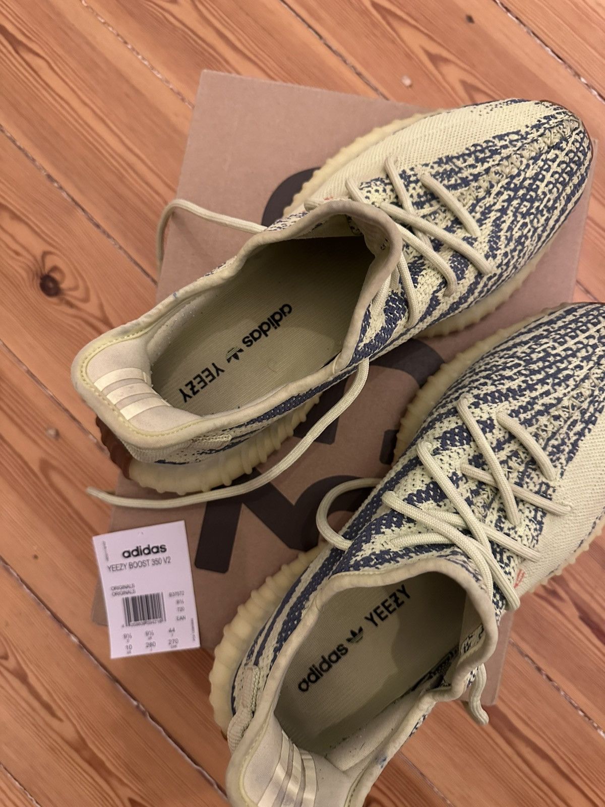 Adidas Adidas Jeezy Boost 350 v2 frozen yellow Size us 10 eu 44 Size US 10 / EU 43 - 8 Thumbnail