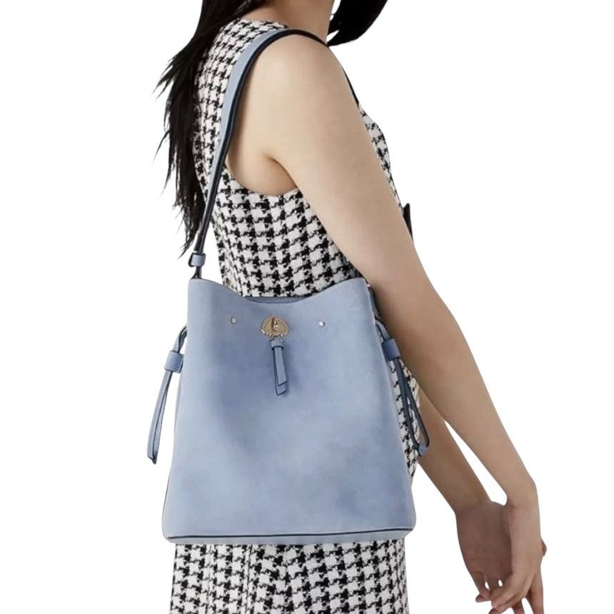 Kate Spade Kate Spade Marti Suede Bucket Shoulder Crossbody Bag Size ONE SIZE - 3 Thumbnail
