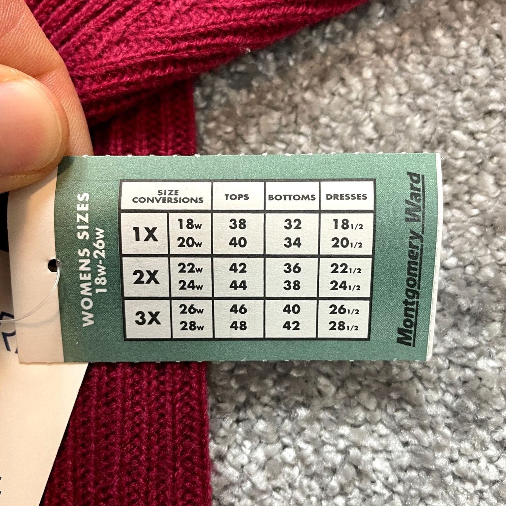 Vintage VINTAGE Ship n Shore Sweater Women Plus 2X Red Knit Pullover Crew Neck Long Sleeve Sports Pattern Warm Casual Holiday Mens? Womens Size XXL / US 16-18 / IT 52-54 - 5 Thumbnail