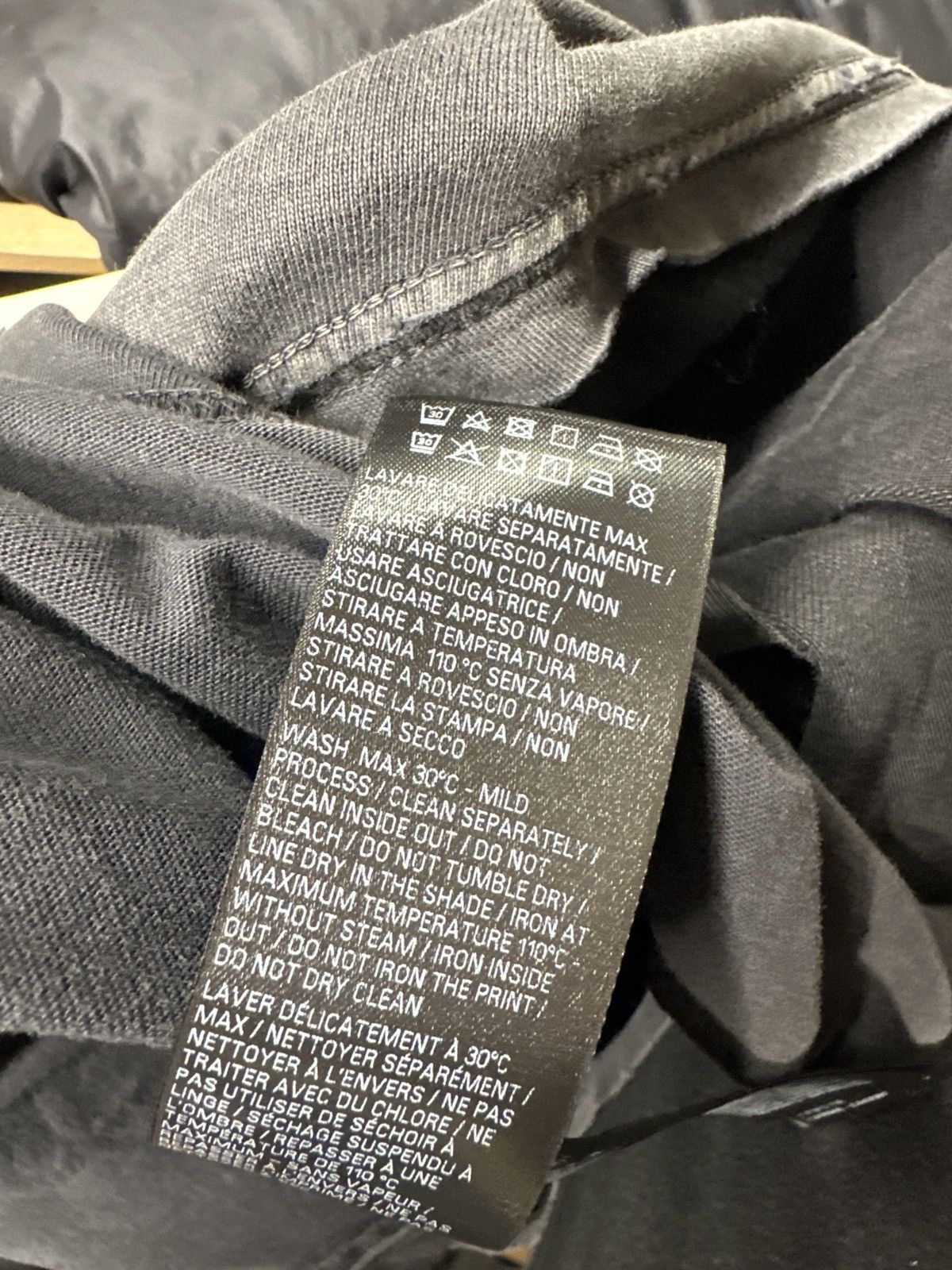 Balenciaga Balenciaga Hybrid Tape Logo Denim Jacket Size US XL / EU 56 / 4 - 6 Thumbnail