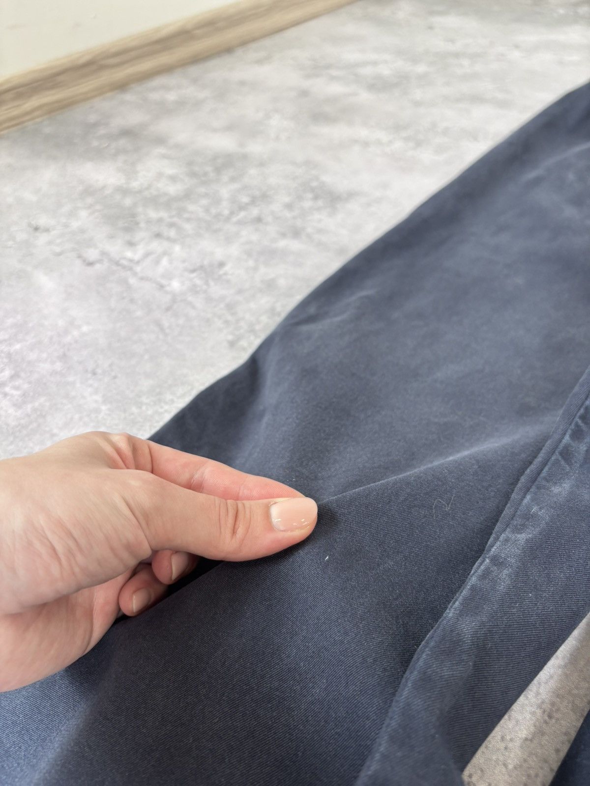 Carhartt Carhartt WIP Lawton Pants Men’s Navy Blue Joggers Tapered Size US 34 / EU 50 - 5 Thumbnail