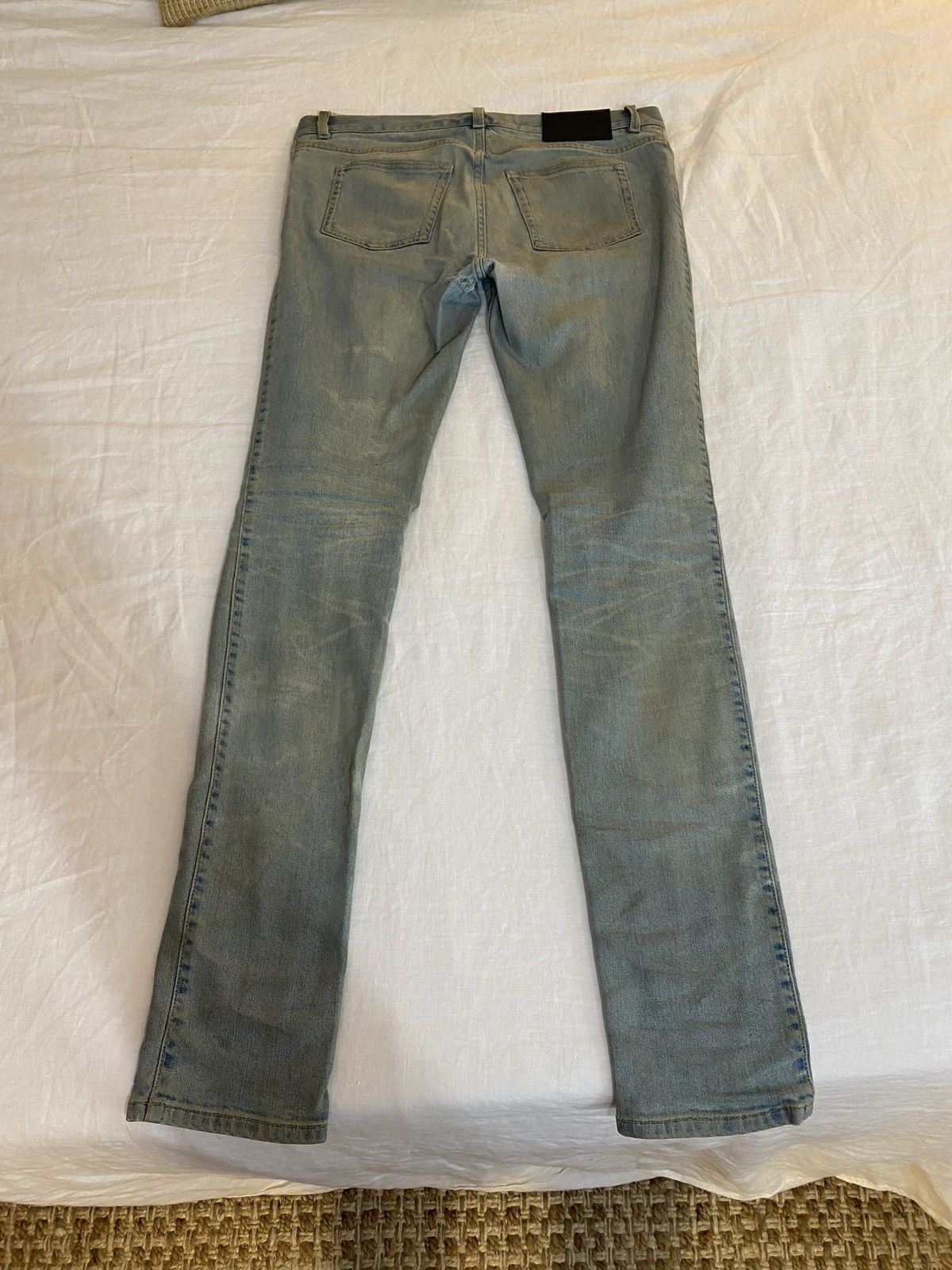Givenchy Slim Faded Wash Jeans Size US 30 / EU 46 - 2 Thumbnail