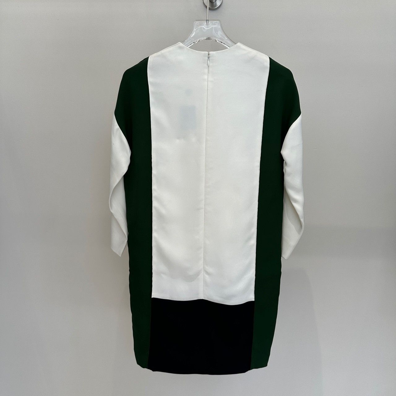 Celine Celine Silk Round-neck Long-sleeve Dress Size XS / US 0-2 / IT 36-38 - 2 Thumbnail