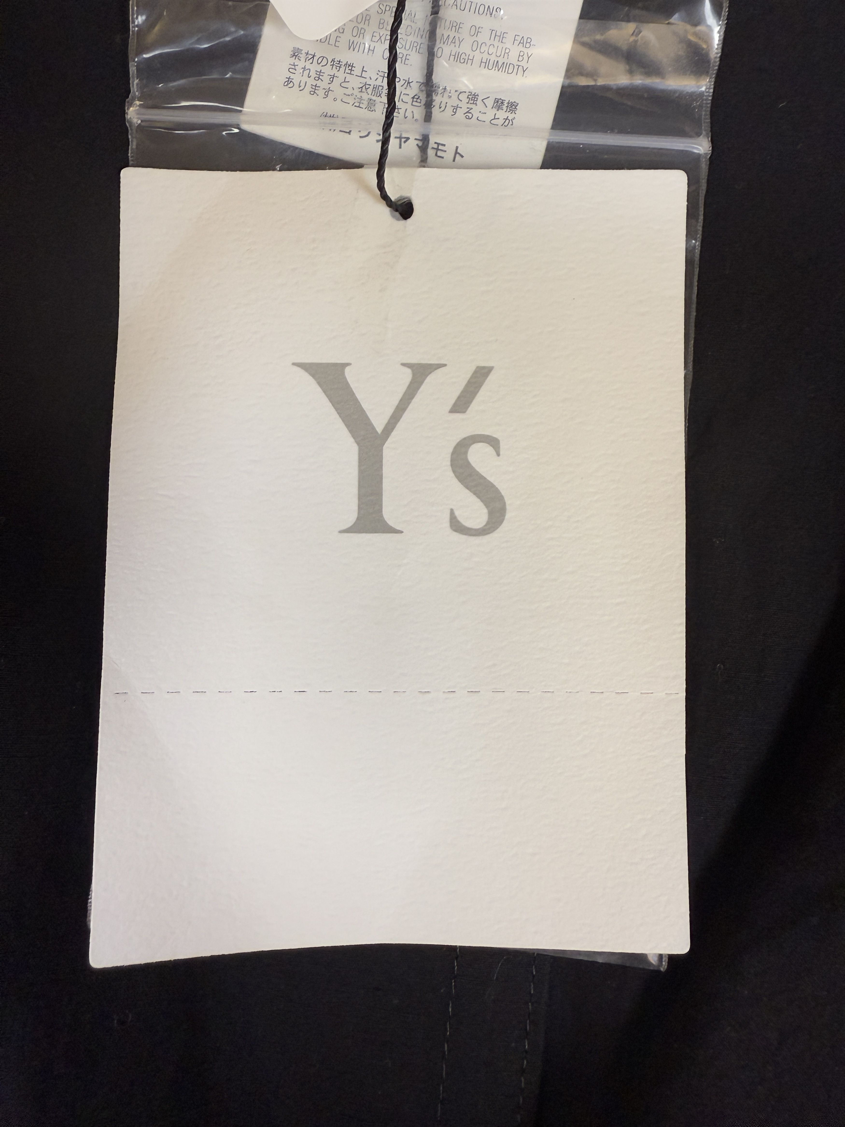 Yohji Yamamoto $1350 NWT Yohji Yamamoto Y's O-Flap Duster Coat Size US S / EU 44-46 / 1 - 15 Thumbnail