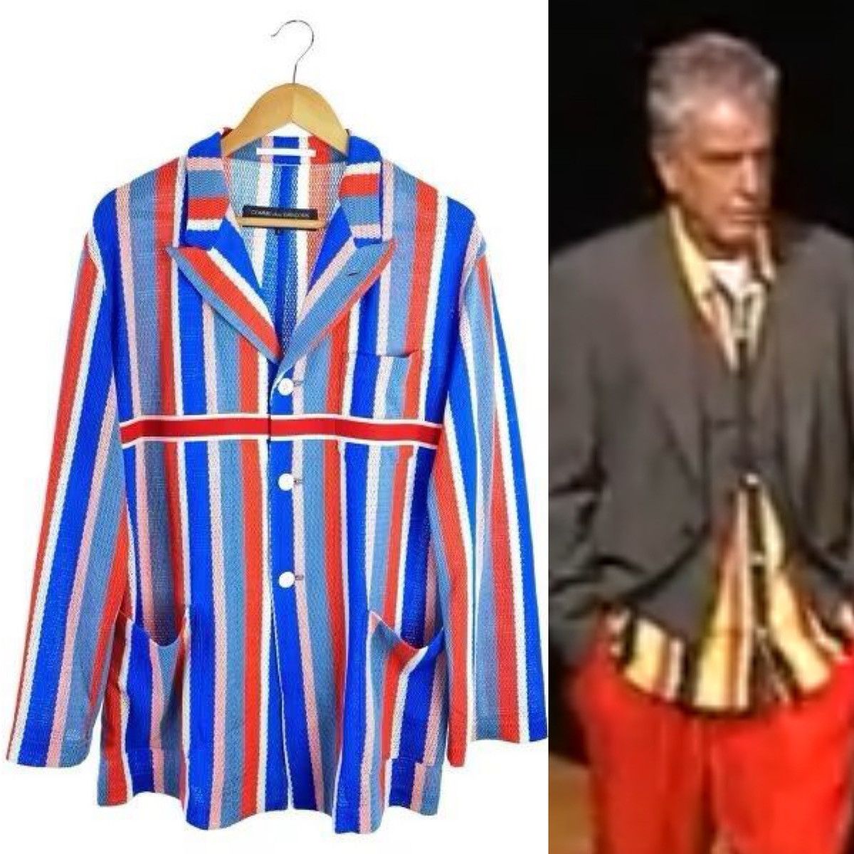 Comme des Garcons Homme Plus Comme Garcons Homme Plus SS96 Knitted Jacket PJ-10072 Size US L / EU 52-54 / 3 - 1 Thumbnail