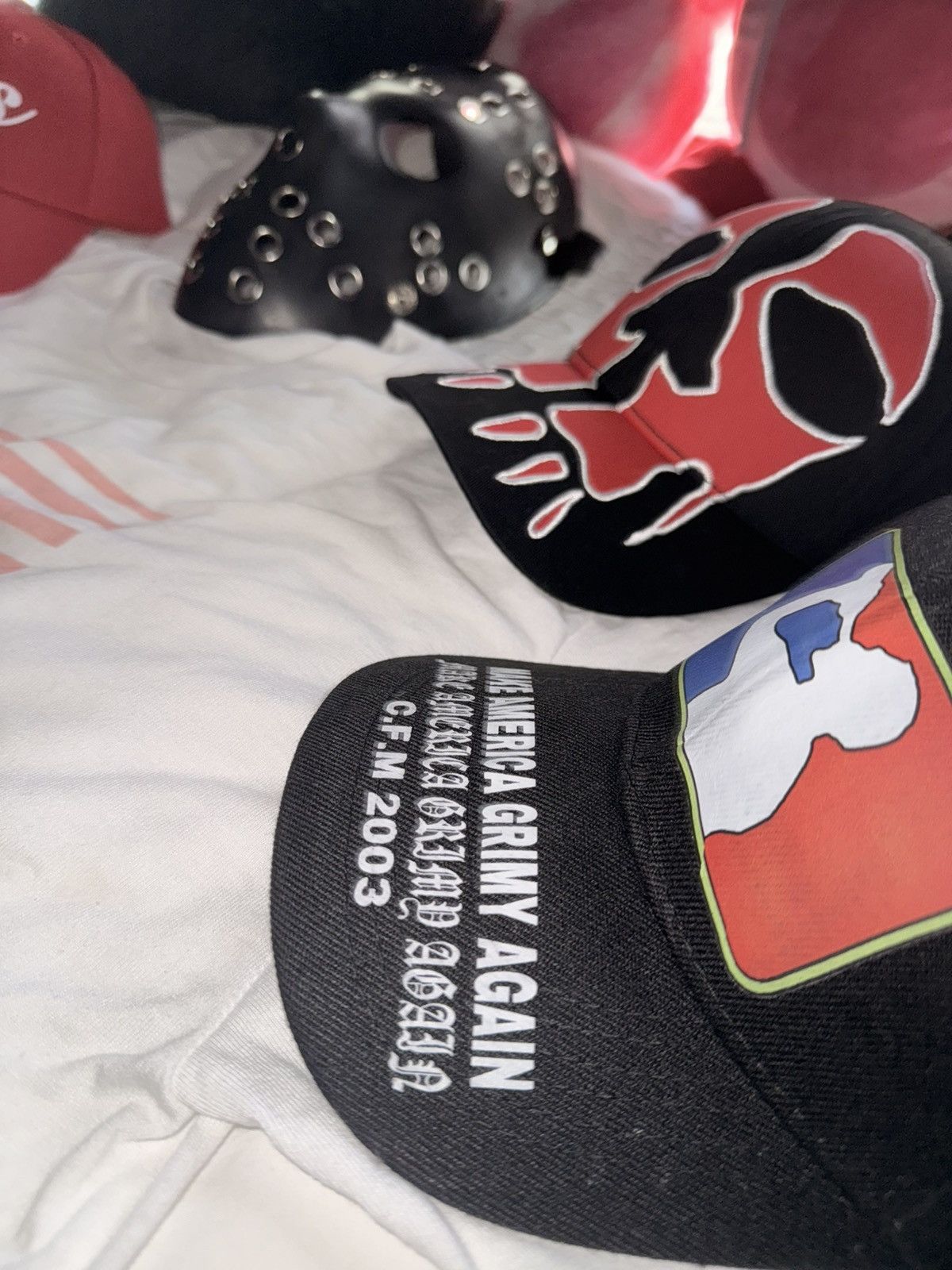 Grimykids Sold Out Mystery Box Bundle From Grimy Kids 4 Hats w 1 Mask Size ONE SIZE - 7 Thumbnail