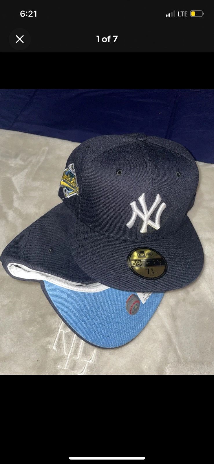New Era New York Yankees Fitteds 7 1/2 Size ONE SIZE - 2 Thumbnail