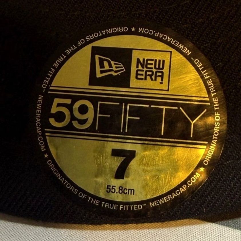 New Era New Era 59FIFTY Devils Hat Mens Size 7 Black NHL Fitted Cap Logo Size US M / EU 48-50 / 2 - 2 Thumbnail