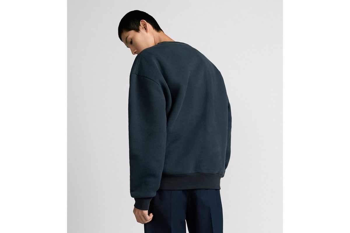 Dior o1bcso1str0326 Lewis Hamilton Sweatshirt in Navy Blue Size US M / EU 48-50 / 2 - 4 Thumbnail
