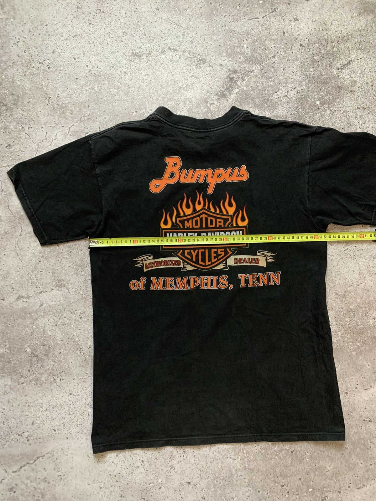 Harley Davidson × Vintage Vintage Y2K 2000 Harley Davidson Graphic Tee Size US L / EU 52-54 / 3 - 5 Thumbnail