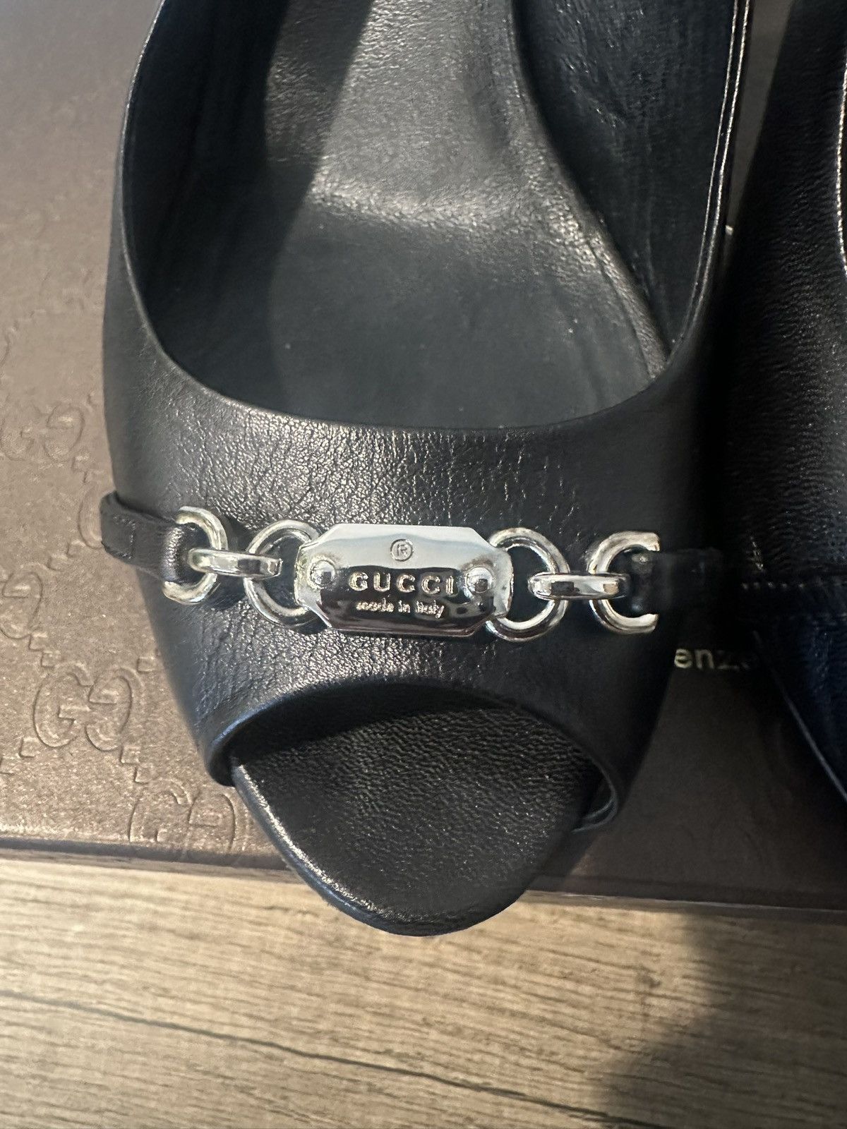 Gucci Gucci Talibu Sling Pump Size US 8.5 / IT 38.5 - 3 Thumbnail