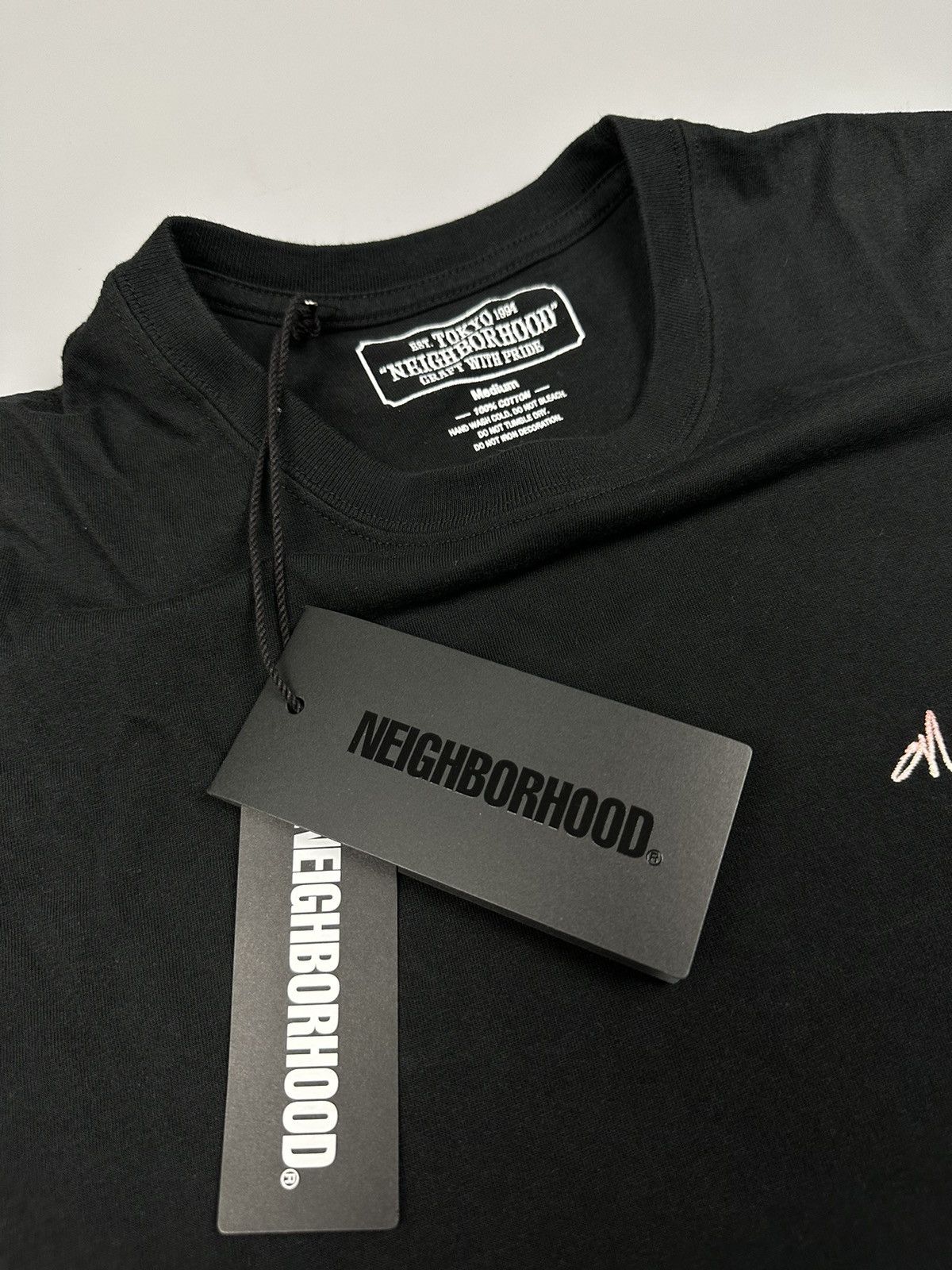 Neighborhood Neighborhood Japan Embroidery Skull Tee Size US M / EU 48-50 / 2 - 5 Thumbnail