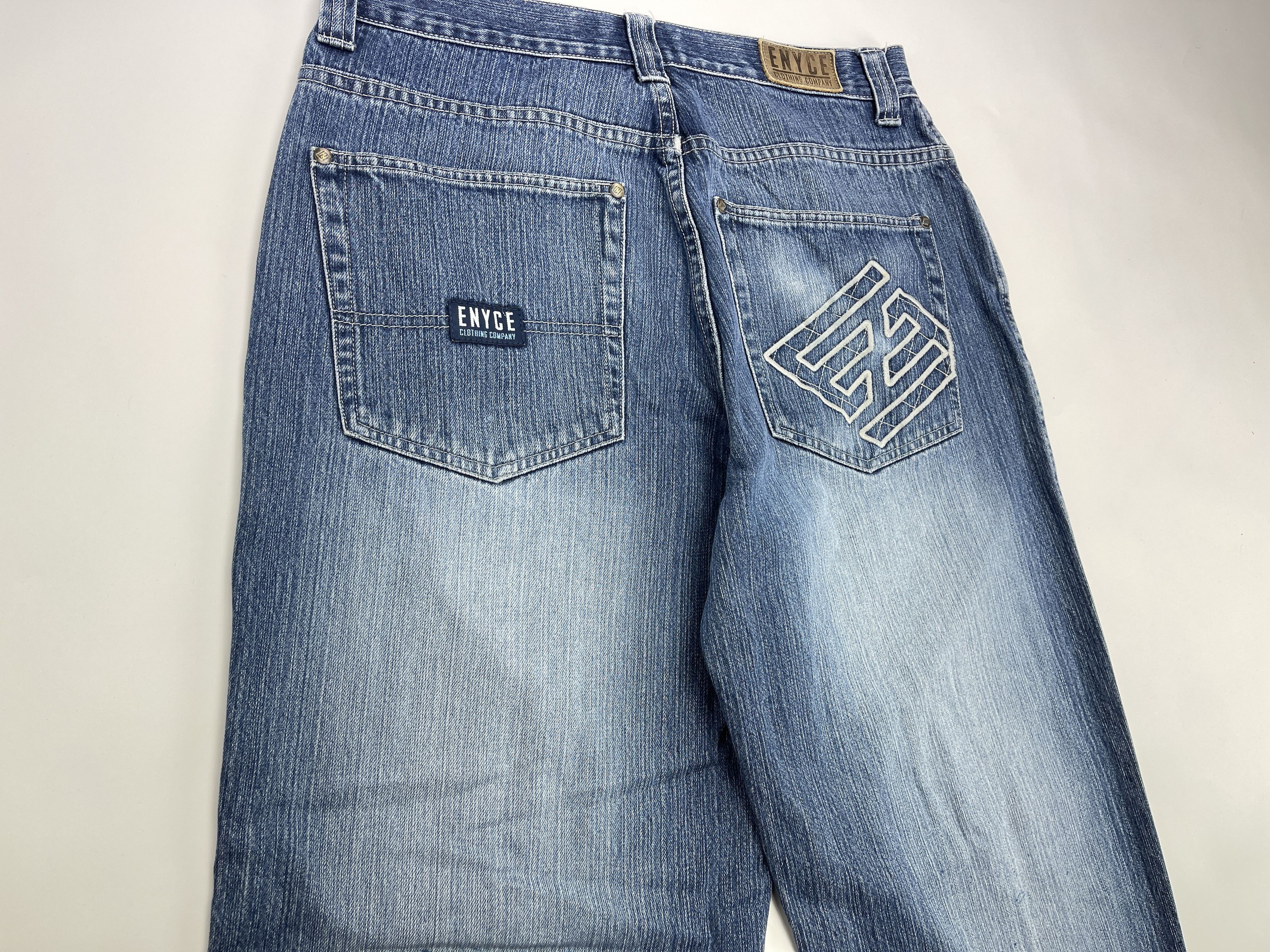 Enyce Enyce jeans, baggy, vintage 90s hip hop skater Y2K size W 32 Size US 32 / EU 48 - 4 Thumbnail