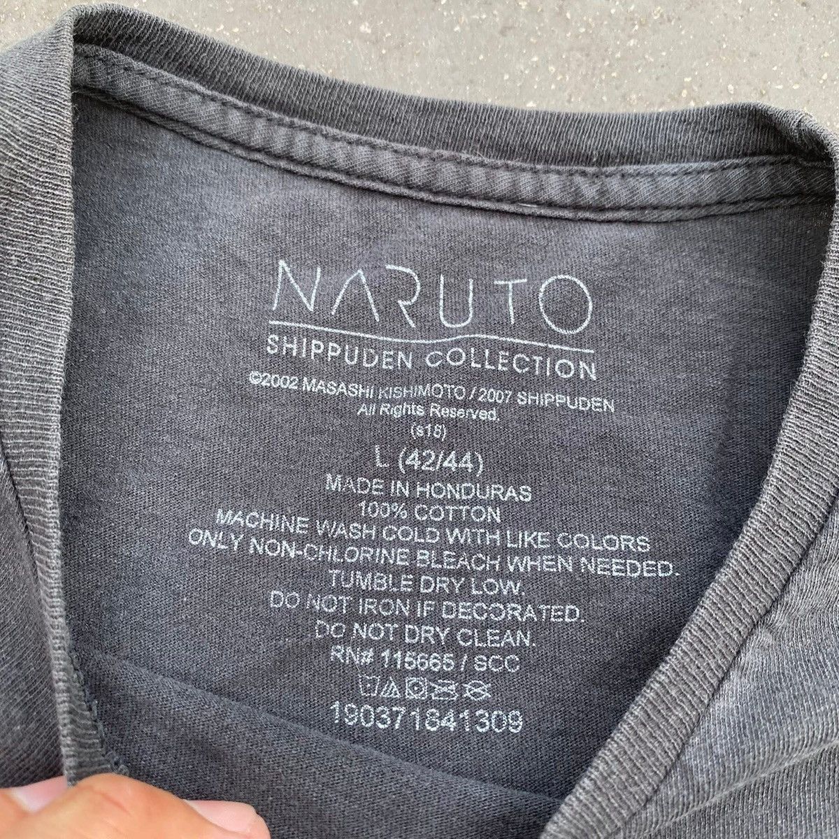 Vintage RARE ‼️ Naruto Size US L / EU 52-54 / 3 - 3 Thumbnail