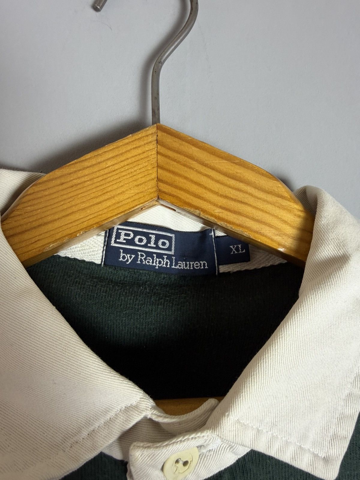 Polo Ralph Lauren Vintage 90s Polo Ralph Lauren rugby long sleeve Size US XXL / EU 58 / 5 - 3 Thumbnail