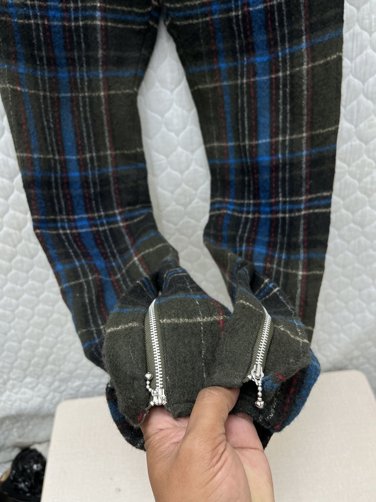 Undercover 🔥🔥🔥ARCHIVE AW04 UNDERCOVERISM FOR REBEL TARTAN PUNK PANTS Size US 33 - 4 Thumbnail